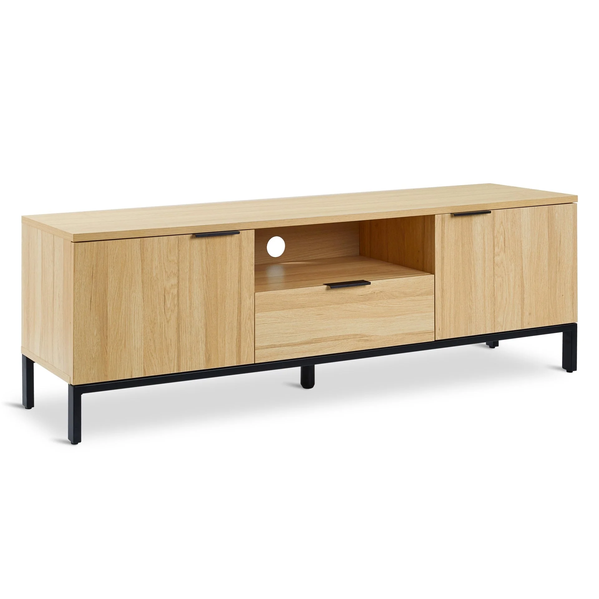 Ocala 1.5m Entertainment Unit - Oak - Image 10