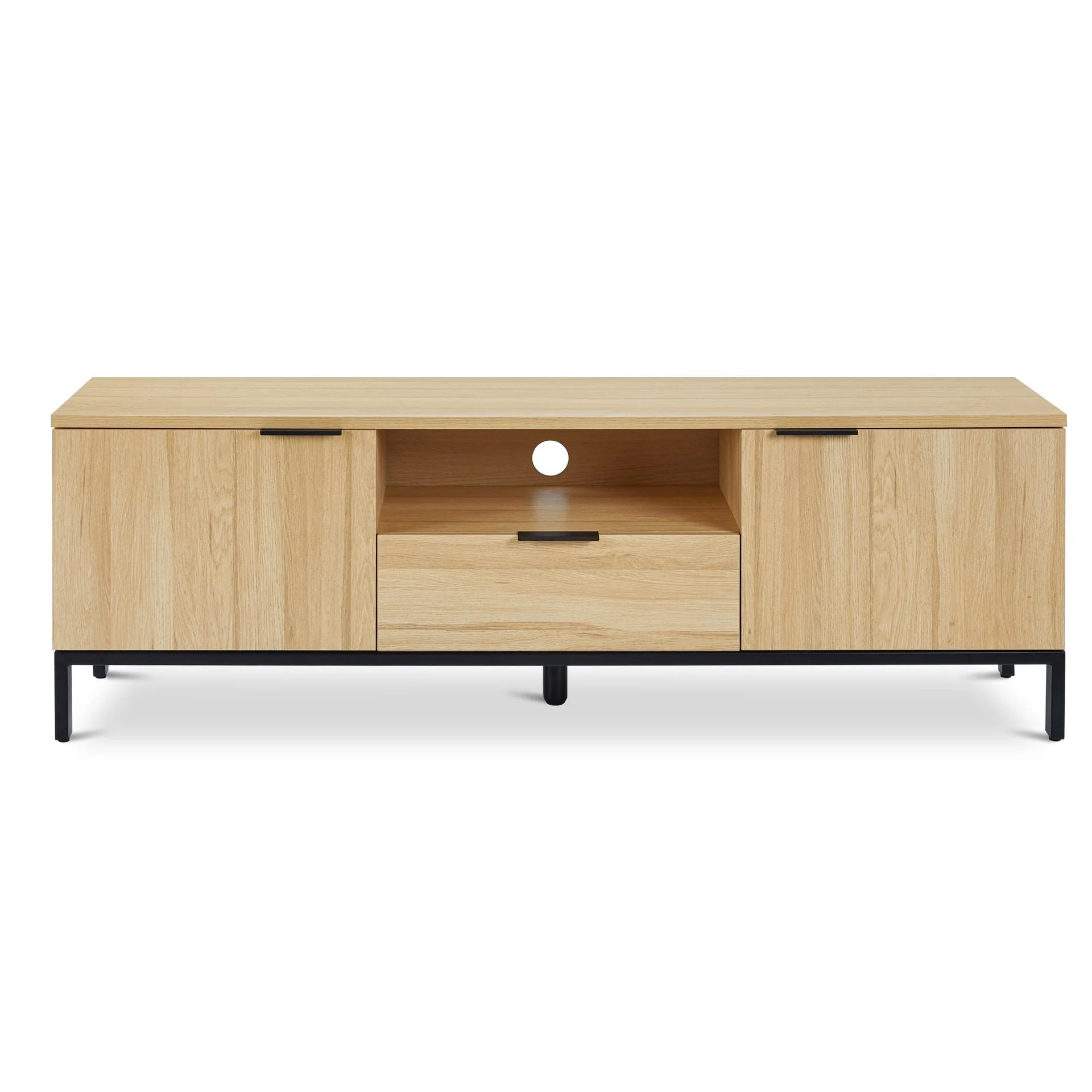 Ocala 1.5m Entertainment Unit - Oak - Image 11
