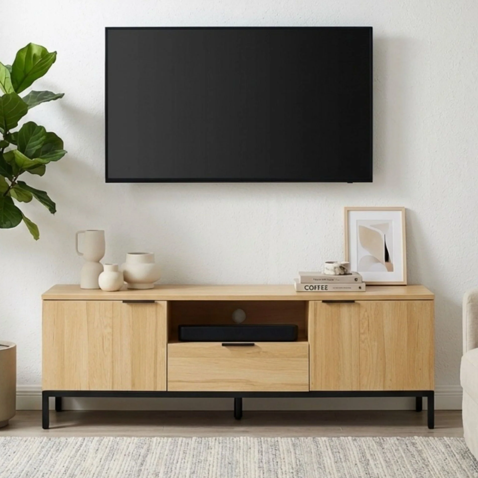 Ocala 1.5m Entertainment Unit - Oak - Image 8