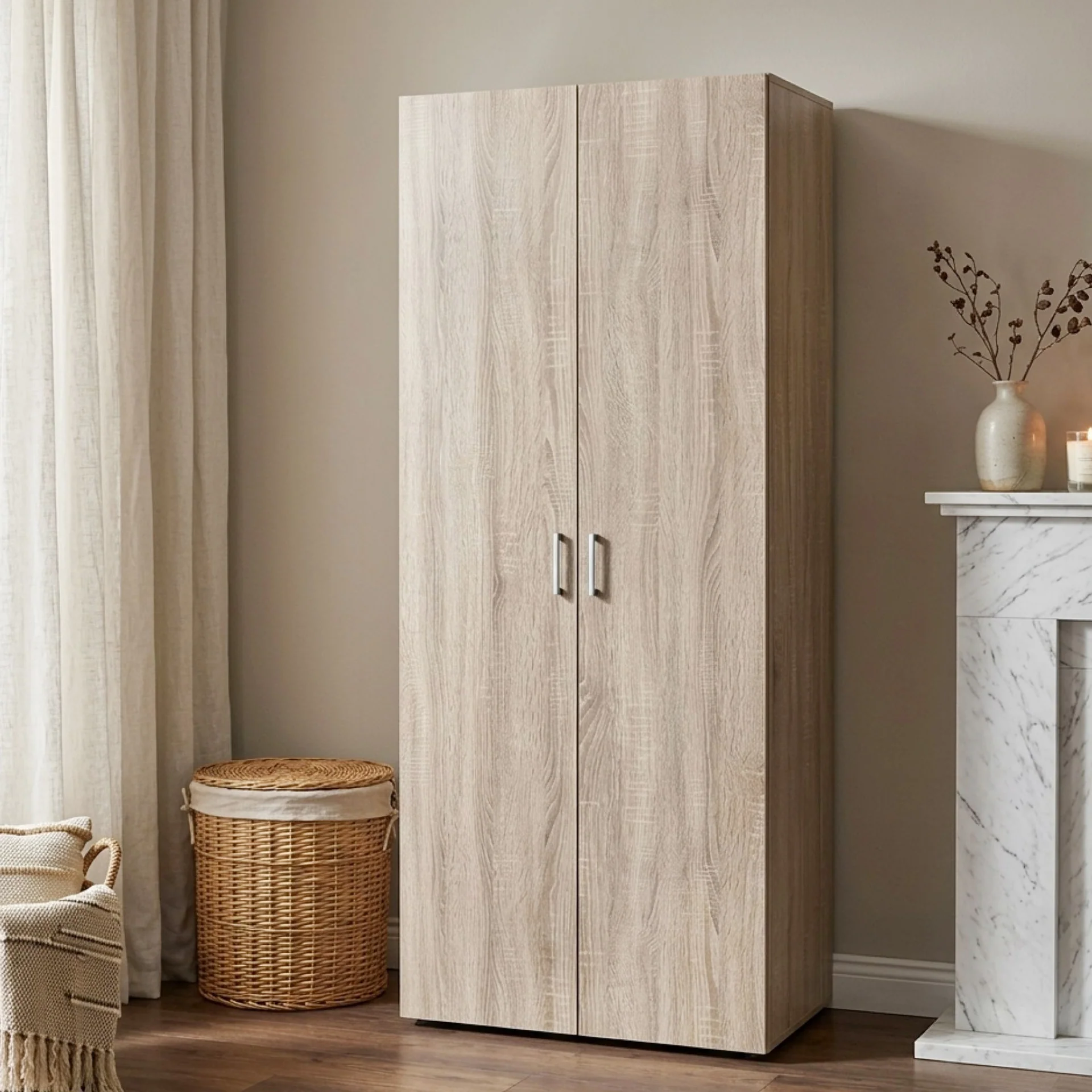 Pansy Storage Cabinet - Sonama Oak