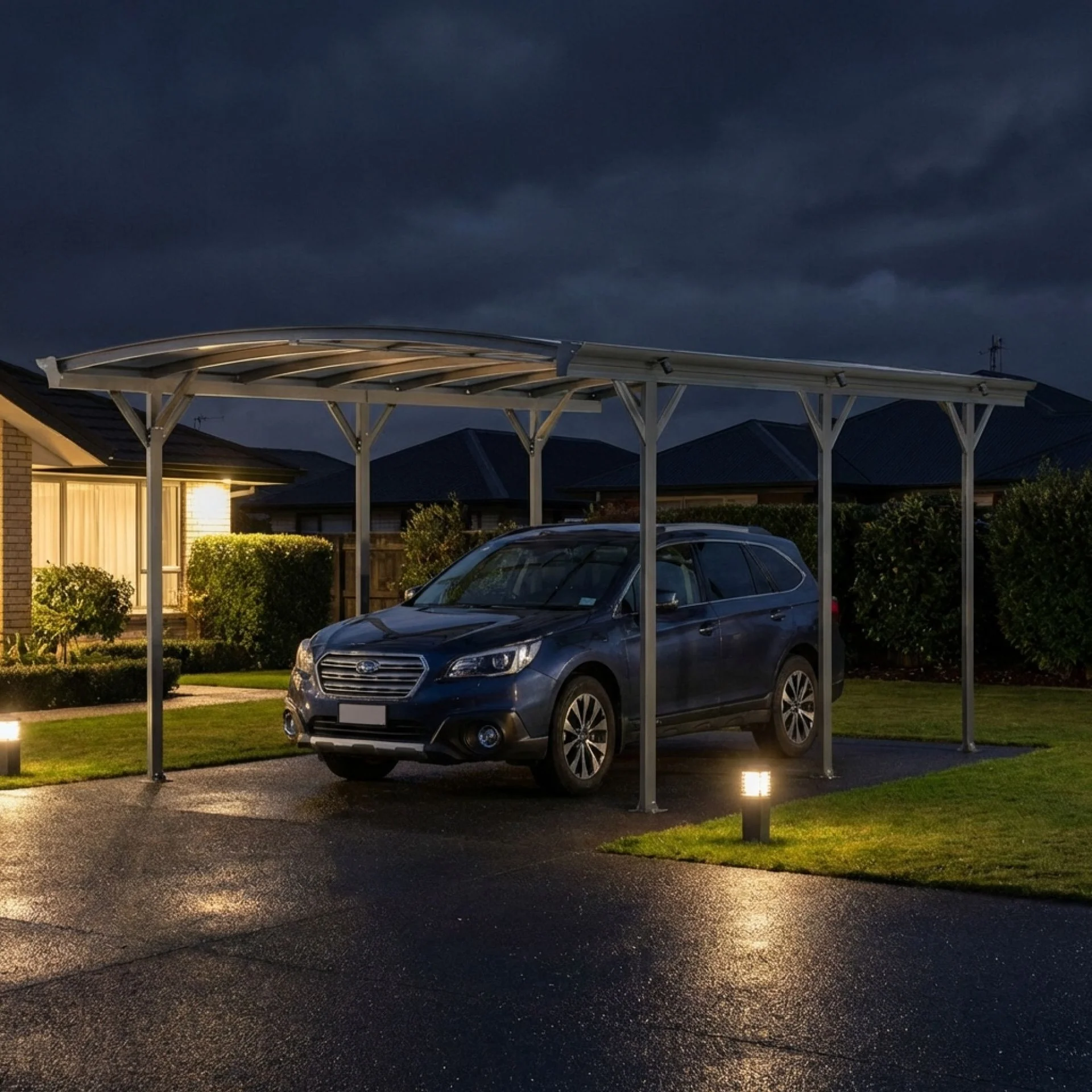 Patio Carport Canopy 5.05 x 3 x 2.2M - Image 3