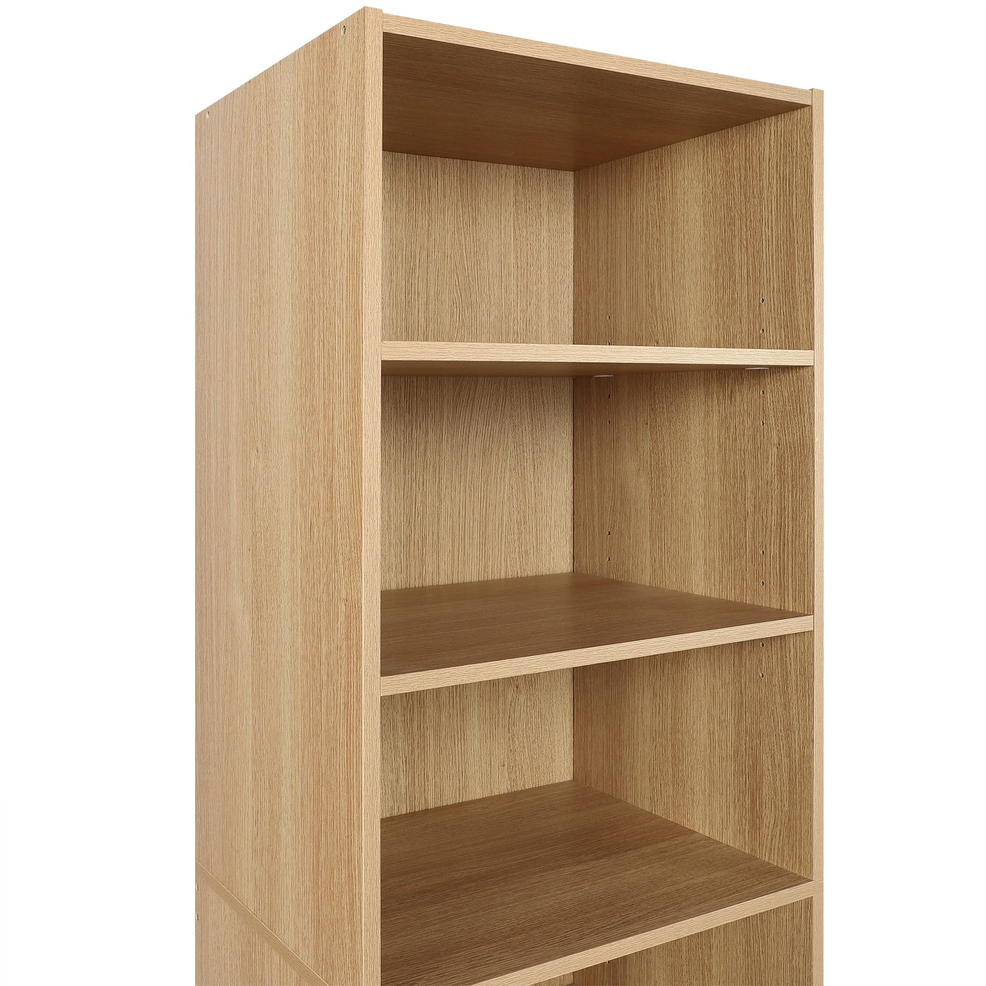 Payette 6 Shelf Wardrobe - Oak - Image 9