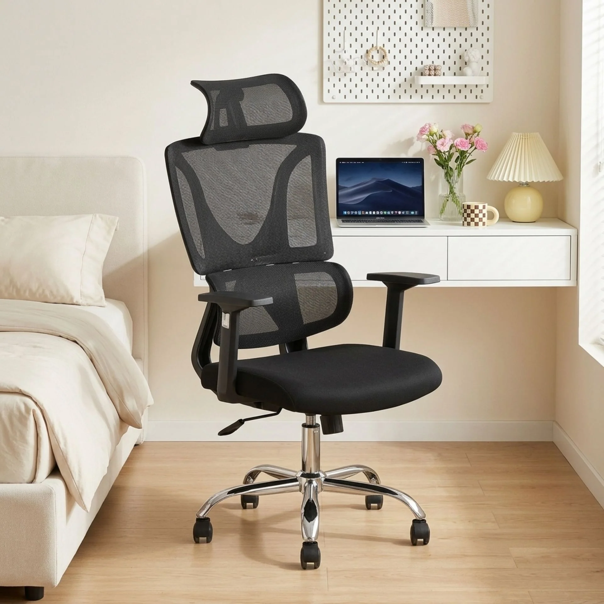 Phillip Office Chair - Black - Image 3