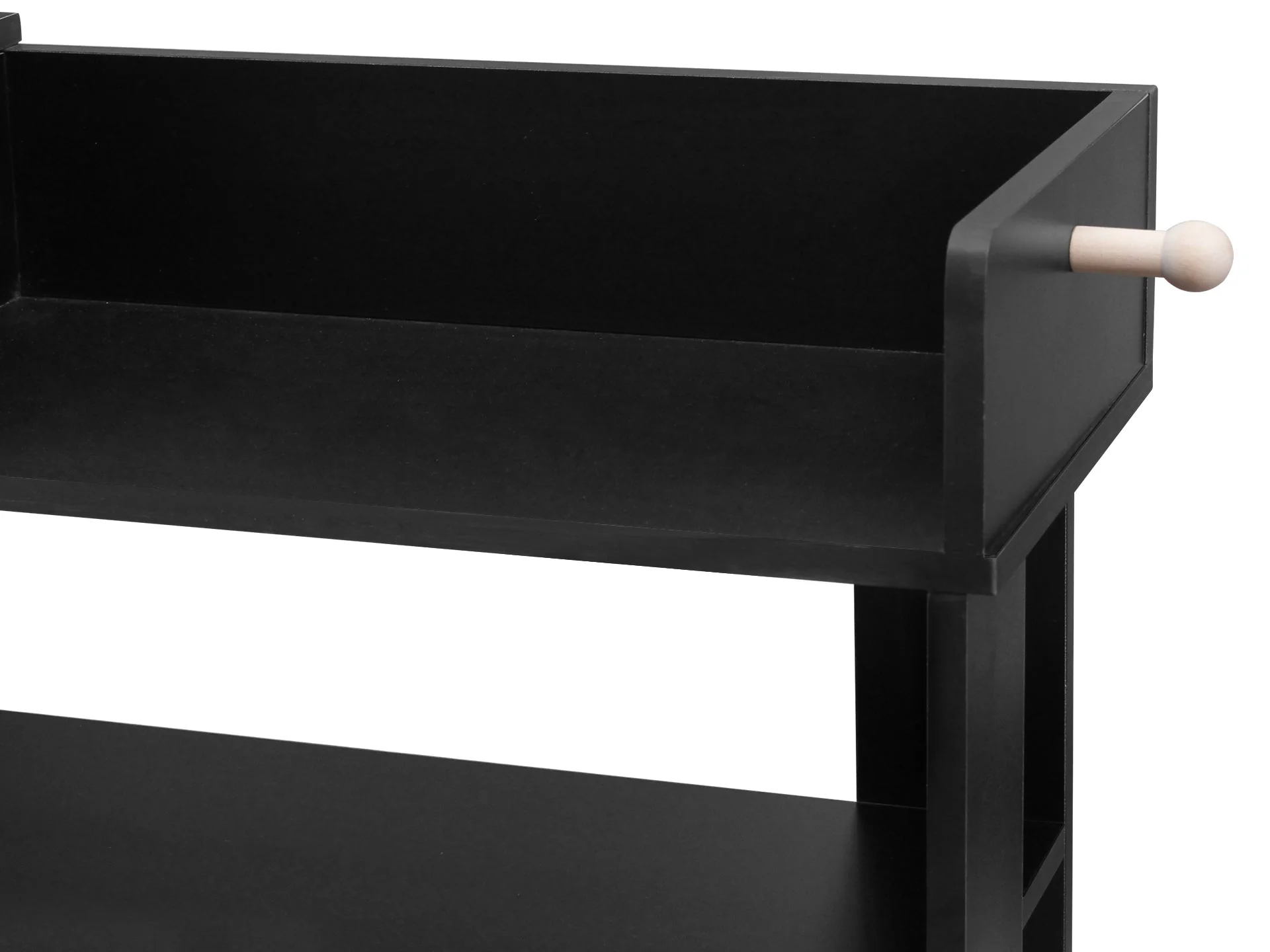 PUKAKI 8 Tiers Shoe Rack Organiser Shelf - BLACK - Image 4