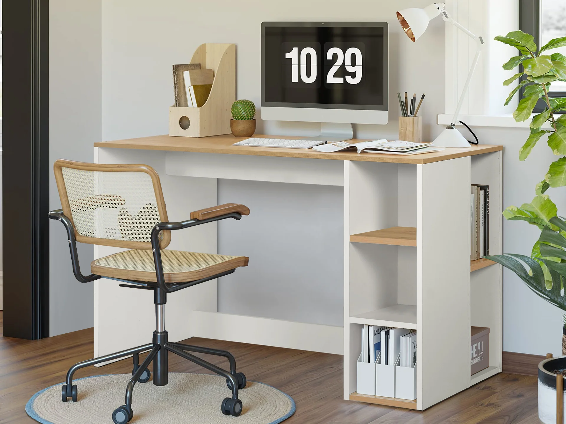 Rhett 120cm Computer Desk - Oak