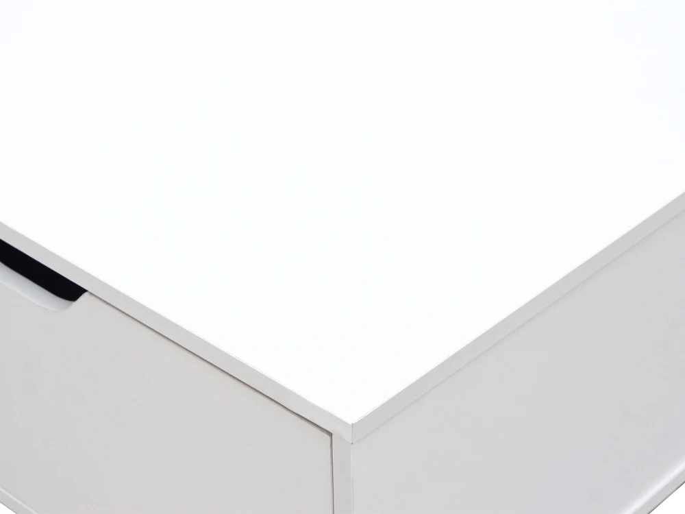 RILEY 1 Drawer Wooden Coffee Table - WHITE - Image 12