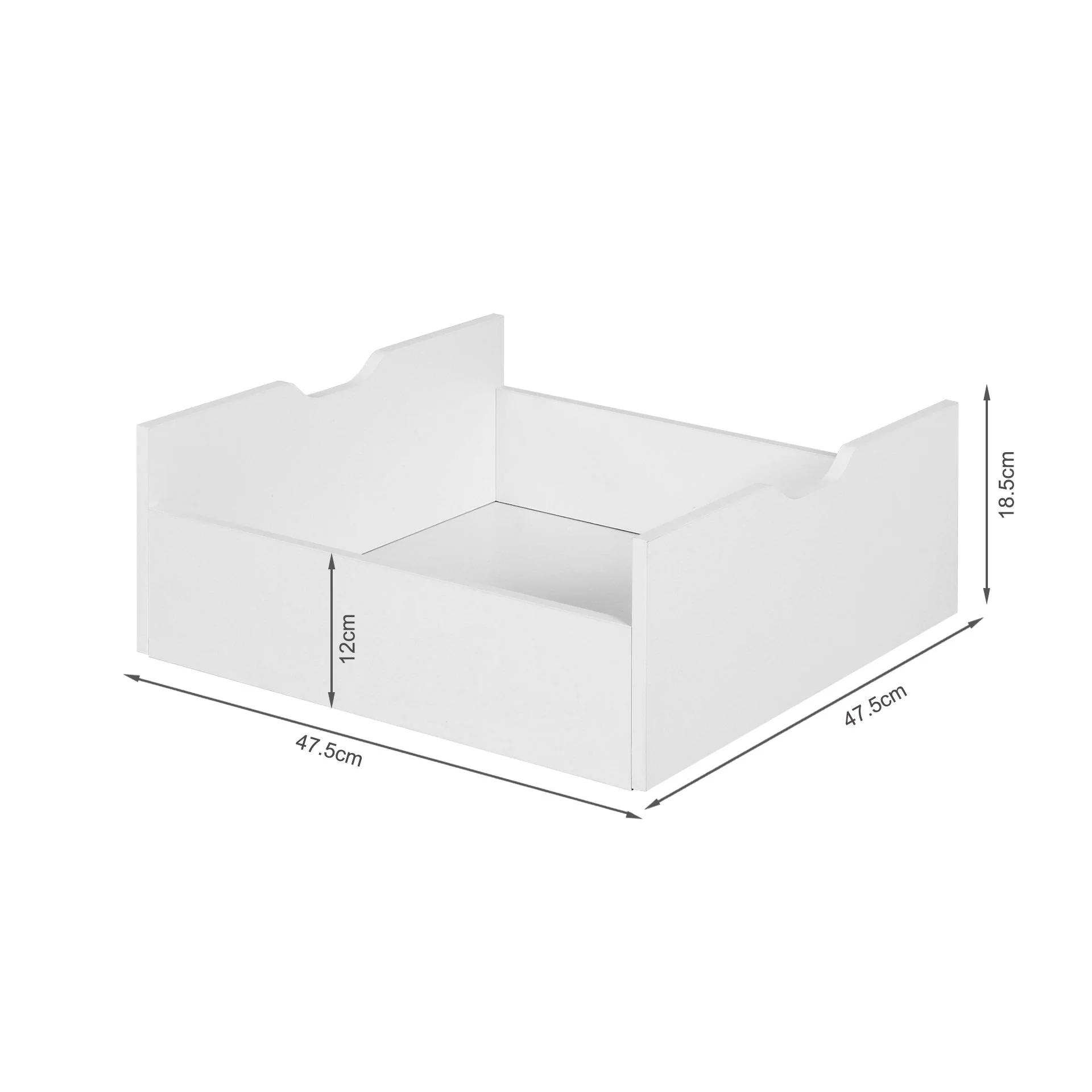 Riley Wooden Coffee Table - White - Image 12