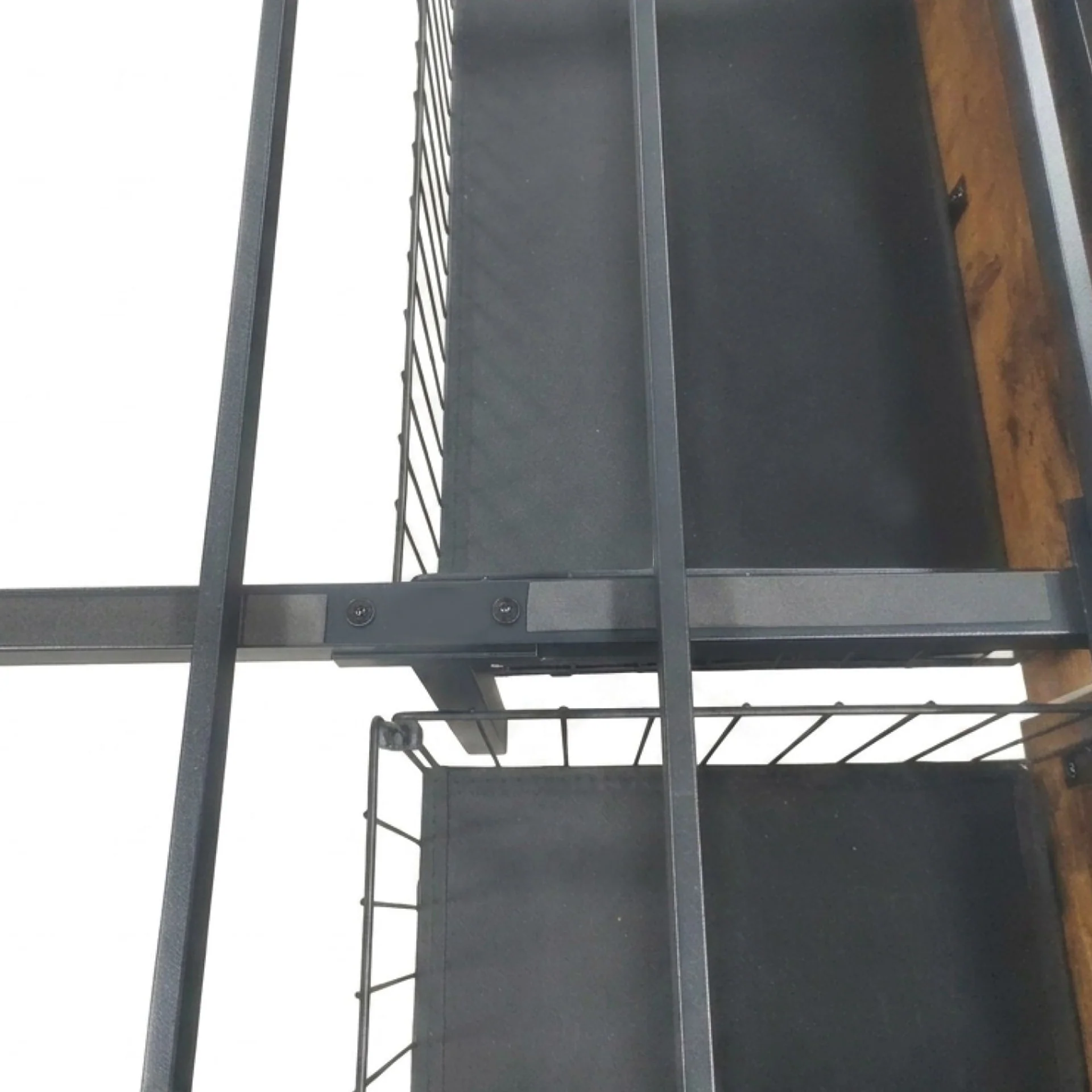 Rito Double Metal Bed Frame - Grey - Image 14
