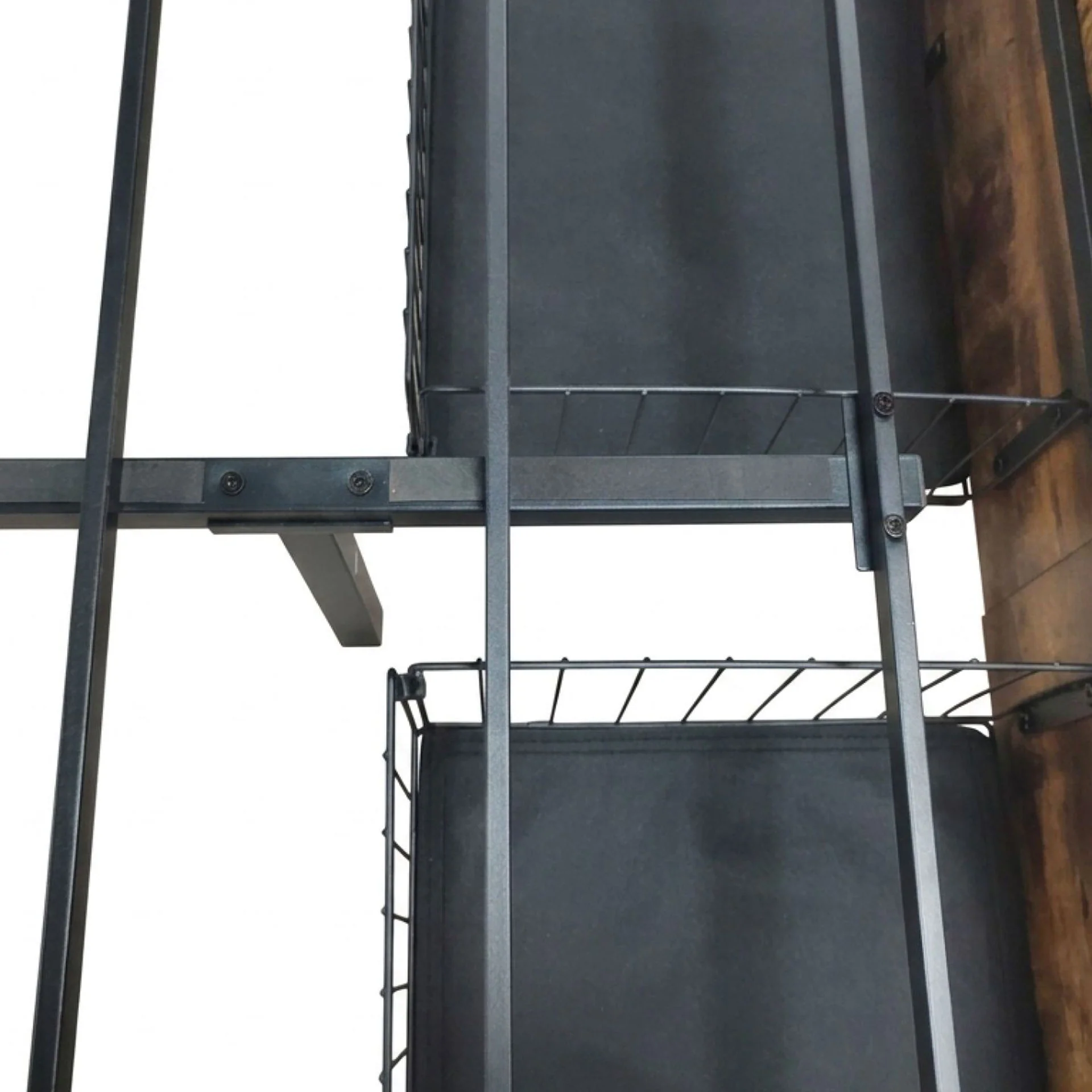 Rito Queen Metal Bed Frame - Grey - Image 14