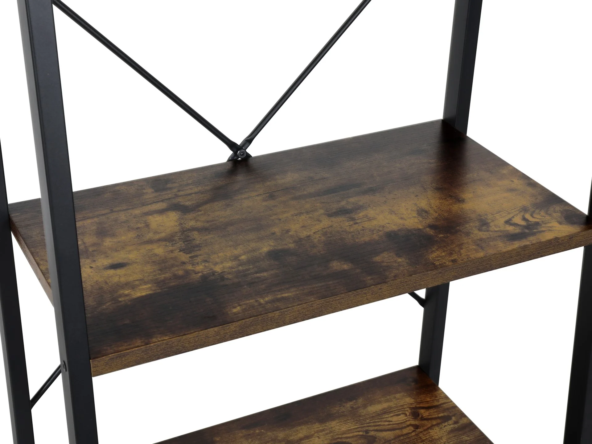 Roan 3 Tier Ladder Shelf - Black - Image 5