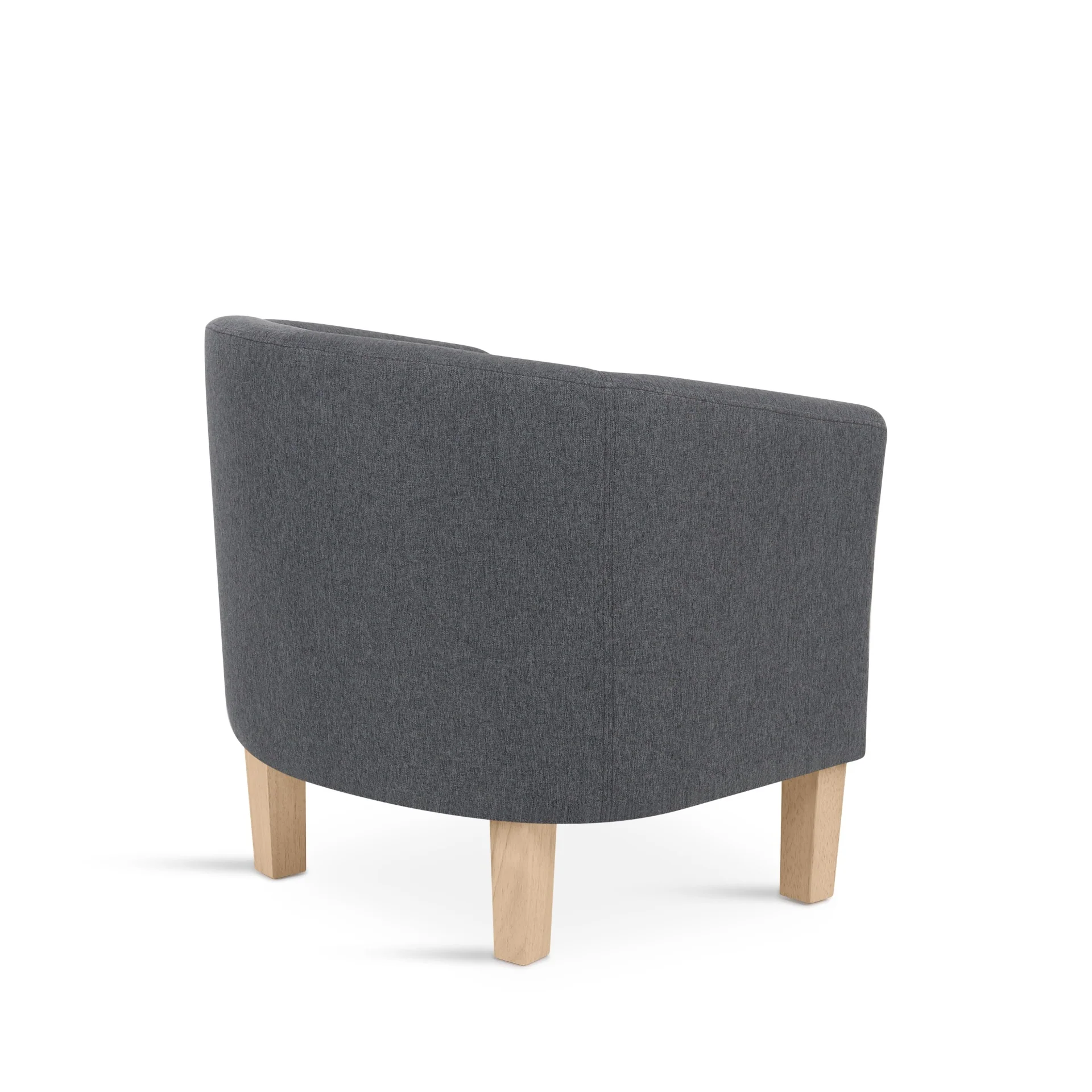 Ryan Tub Armchair - Dark Grey - Image 11