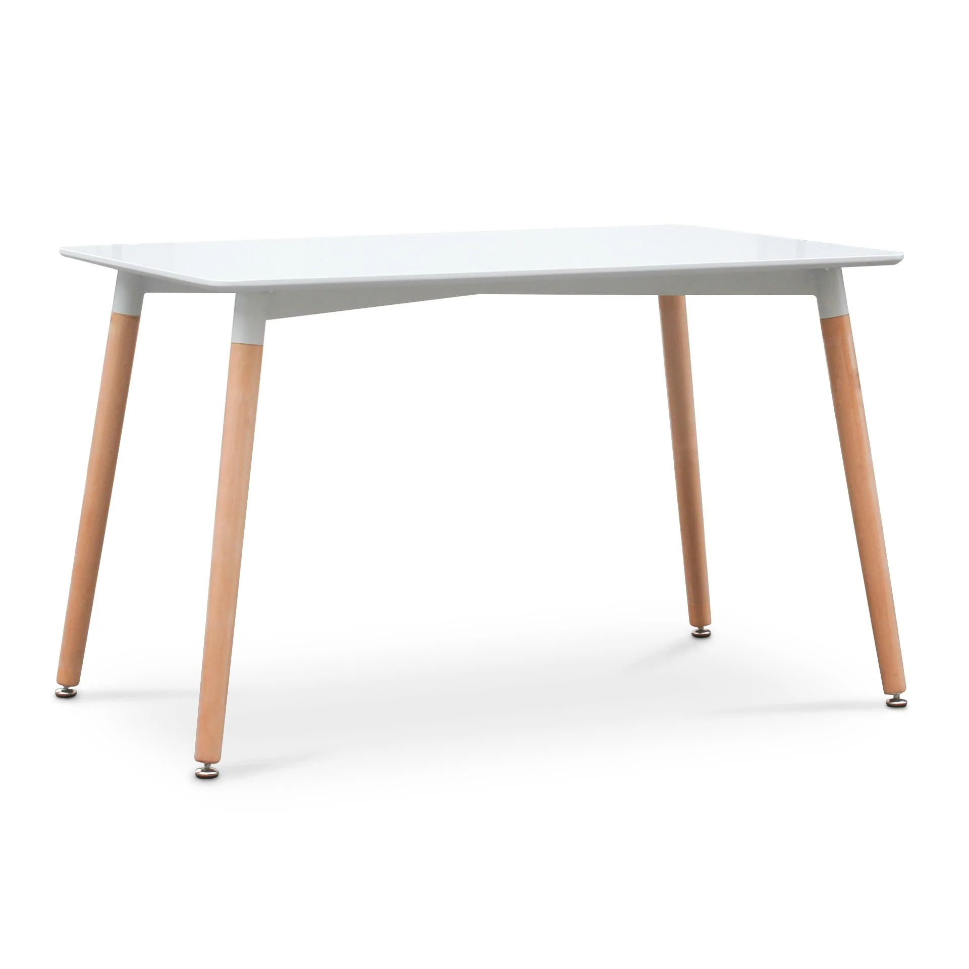 Sana Dining Table Rectangle 120 x 80cm - White - Image 7