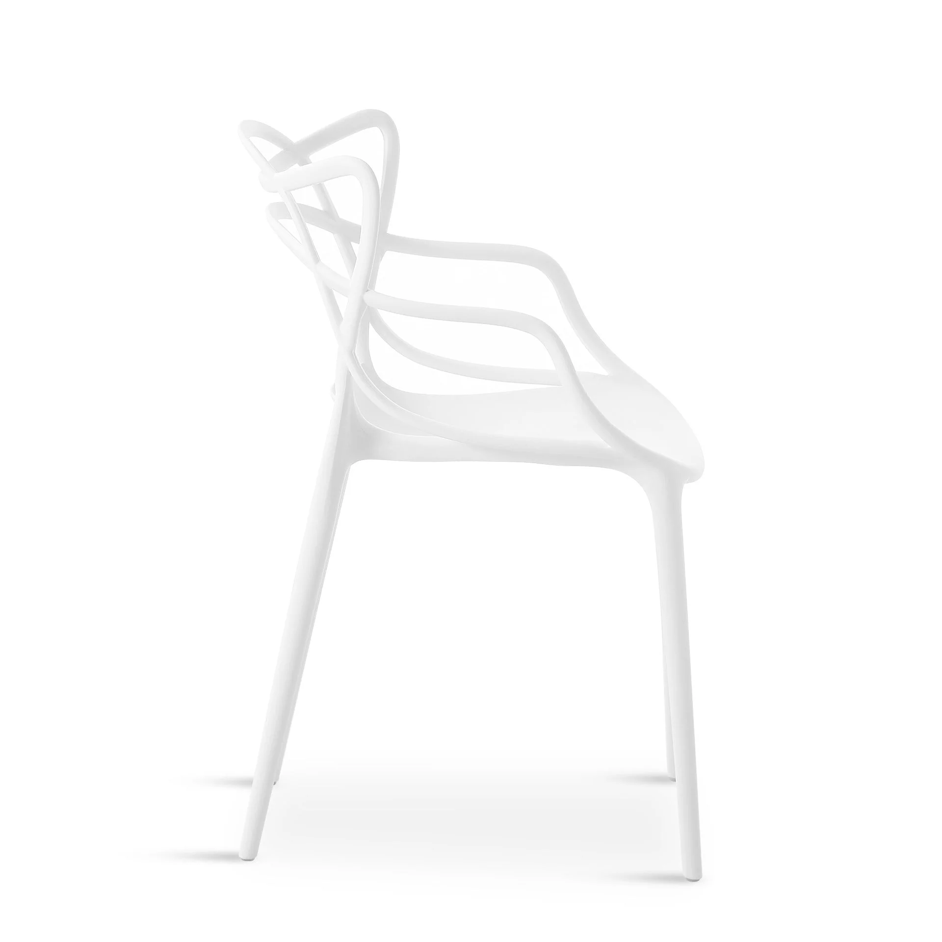 Santiago Dining Chair - Set of 4 - White - Image 10