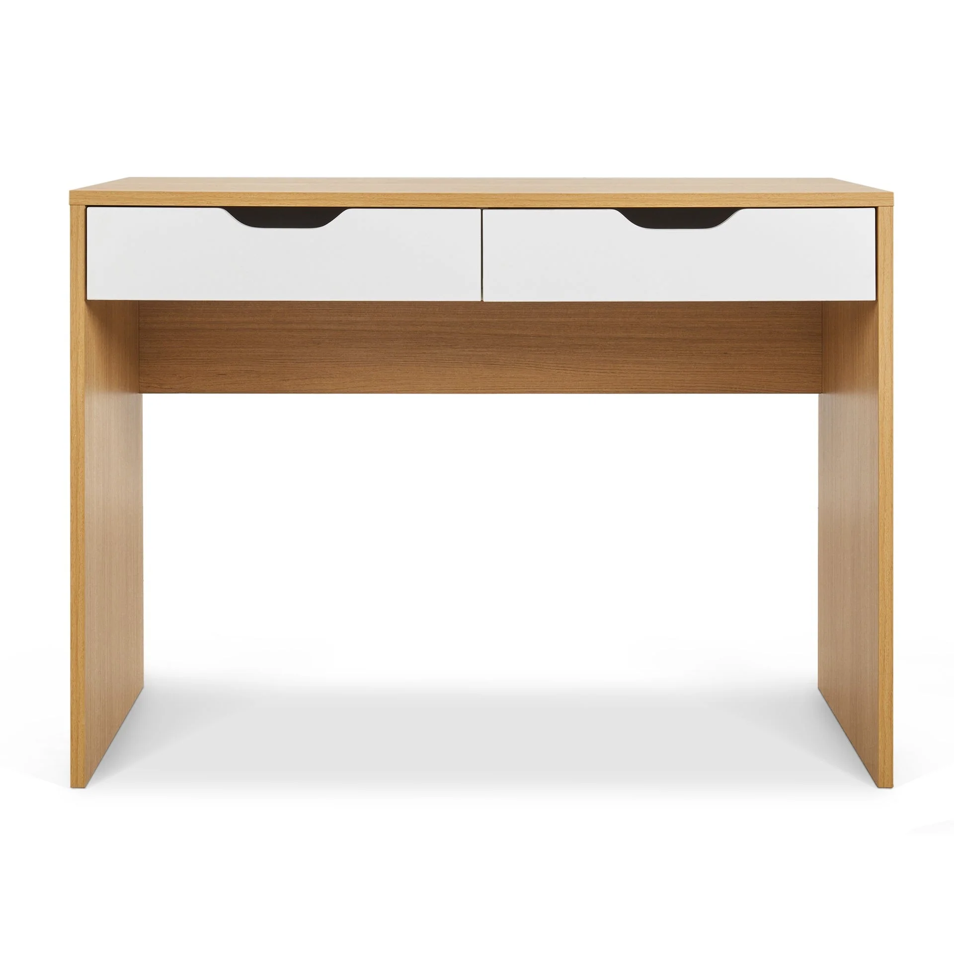 Schertz 100cm Computer Desk - Oak - Image 13