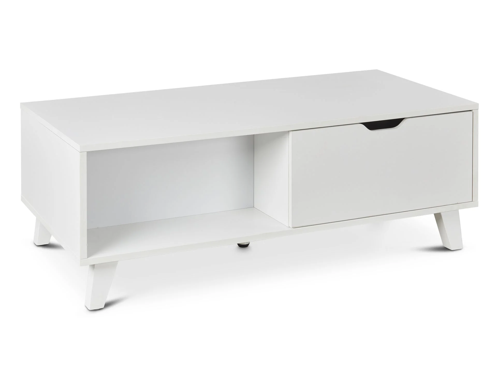 SCHERTZ Wooden Coffee Table - WHITE - Image 5