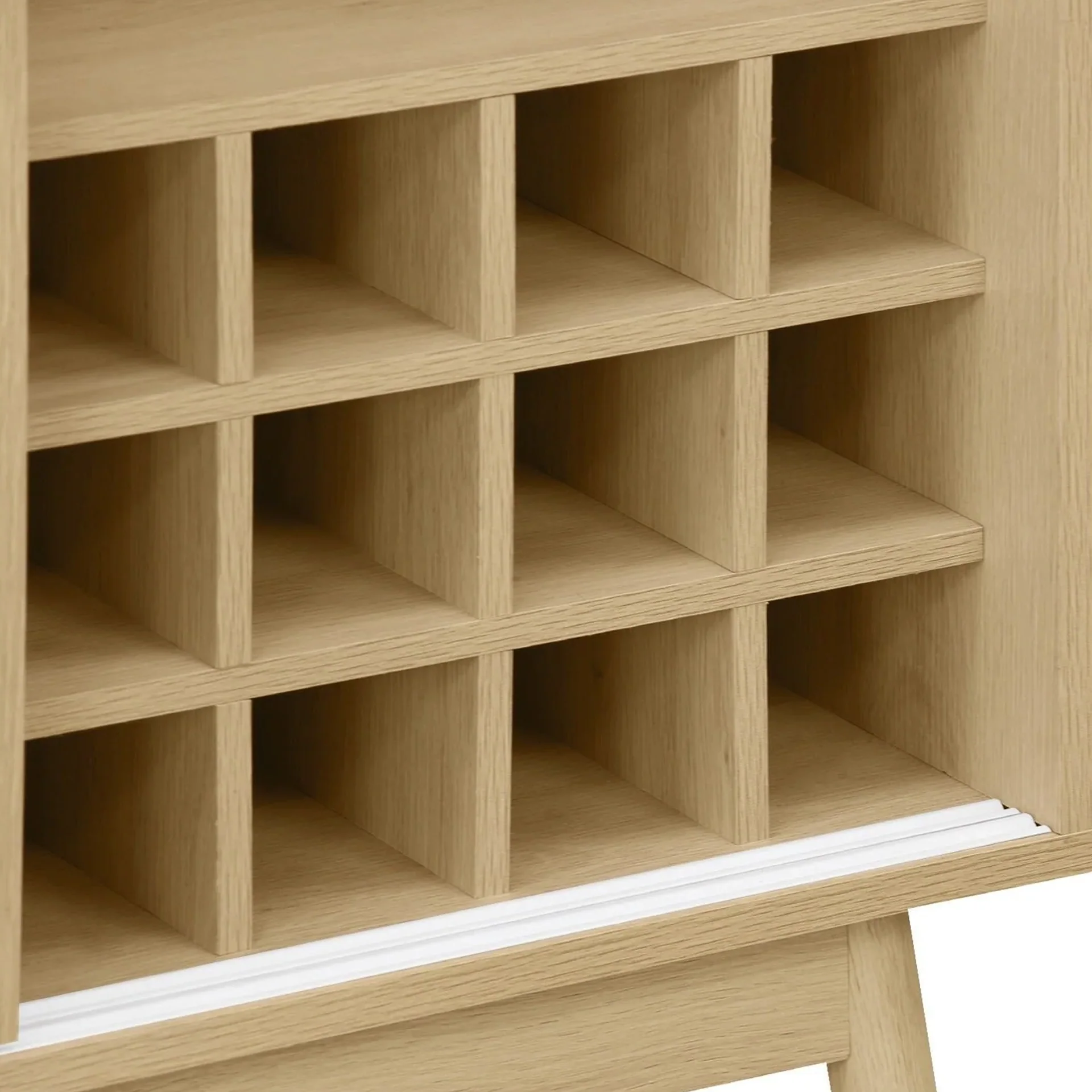 Shawnee 2 Door Storage Cabinet - Oak - Image 10