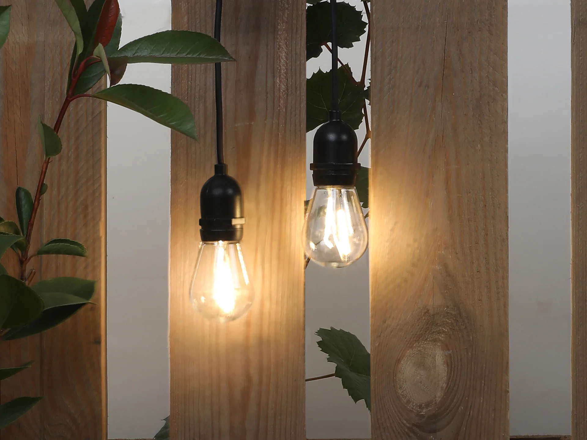 Straight Side 20 LED Festoon Lights String Lights 23m - Image 2