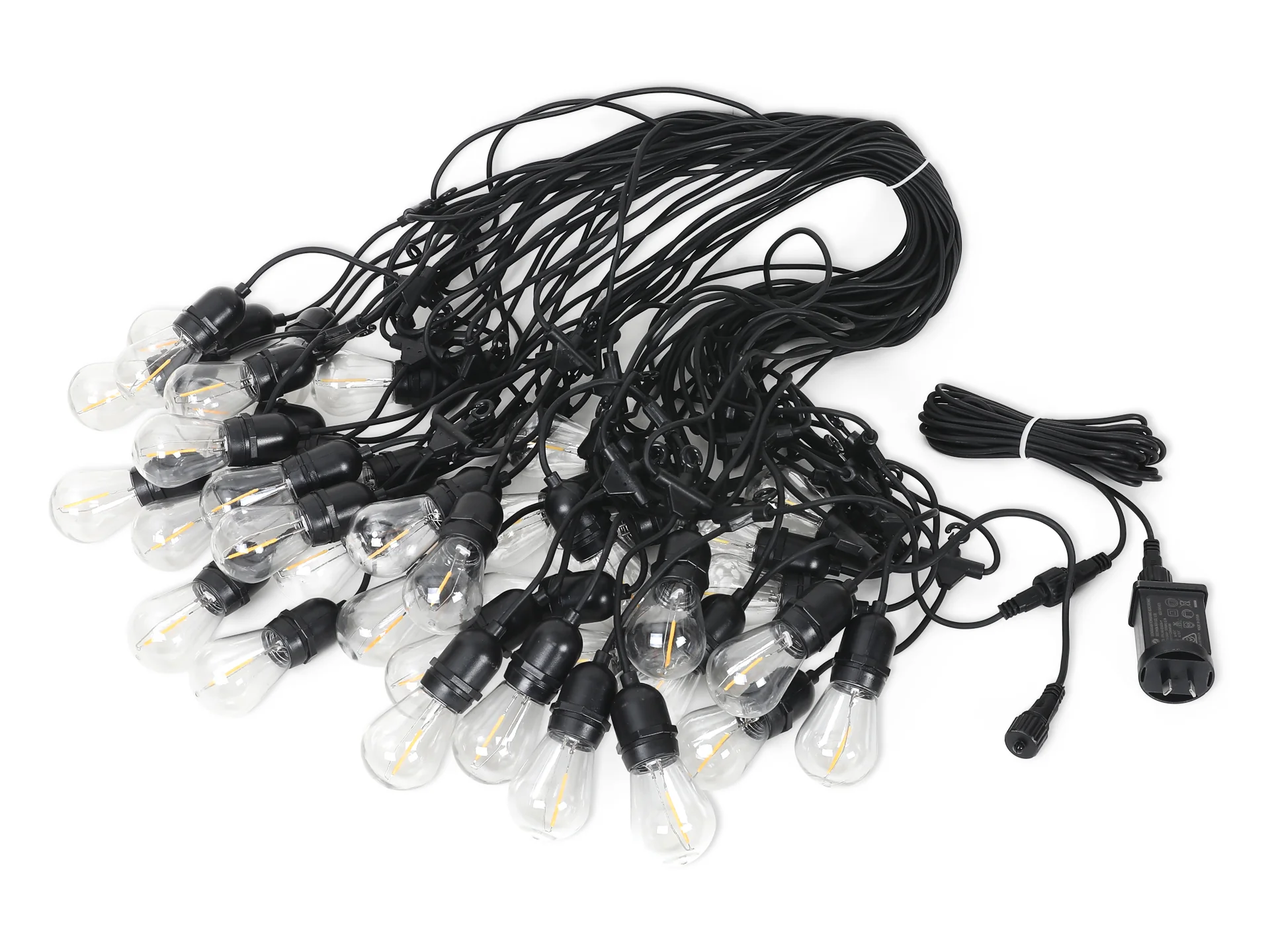 Straight Side 40 LED Festoon Lights String Lights 41M - Image 3