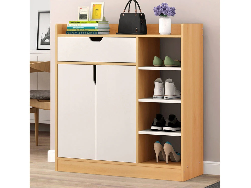 TAHOE Shoe Rack Storage Shelf - MAPLE