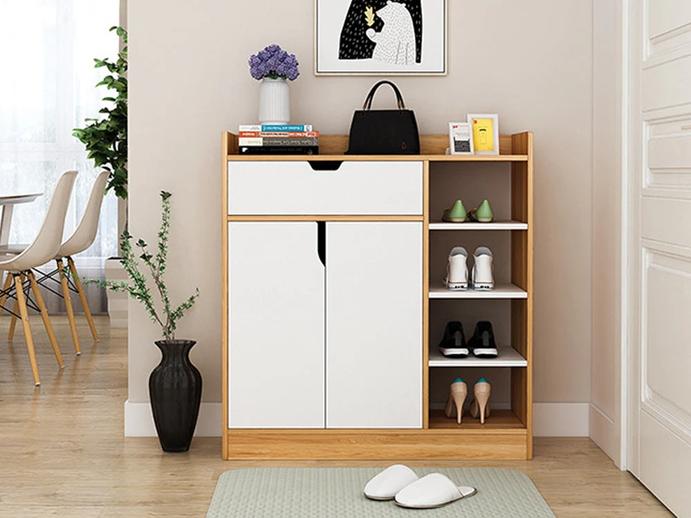 TAHOE Shoe Rack Storage Shelf - MAPLE - Image 3