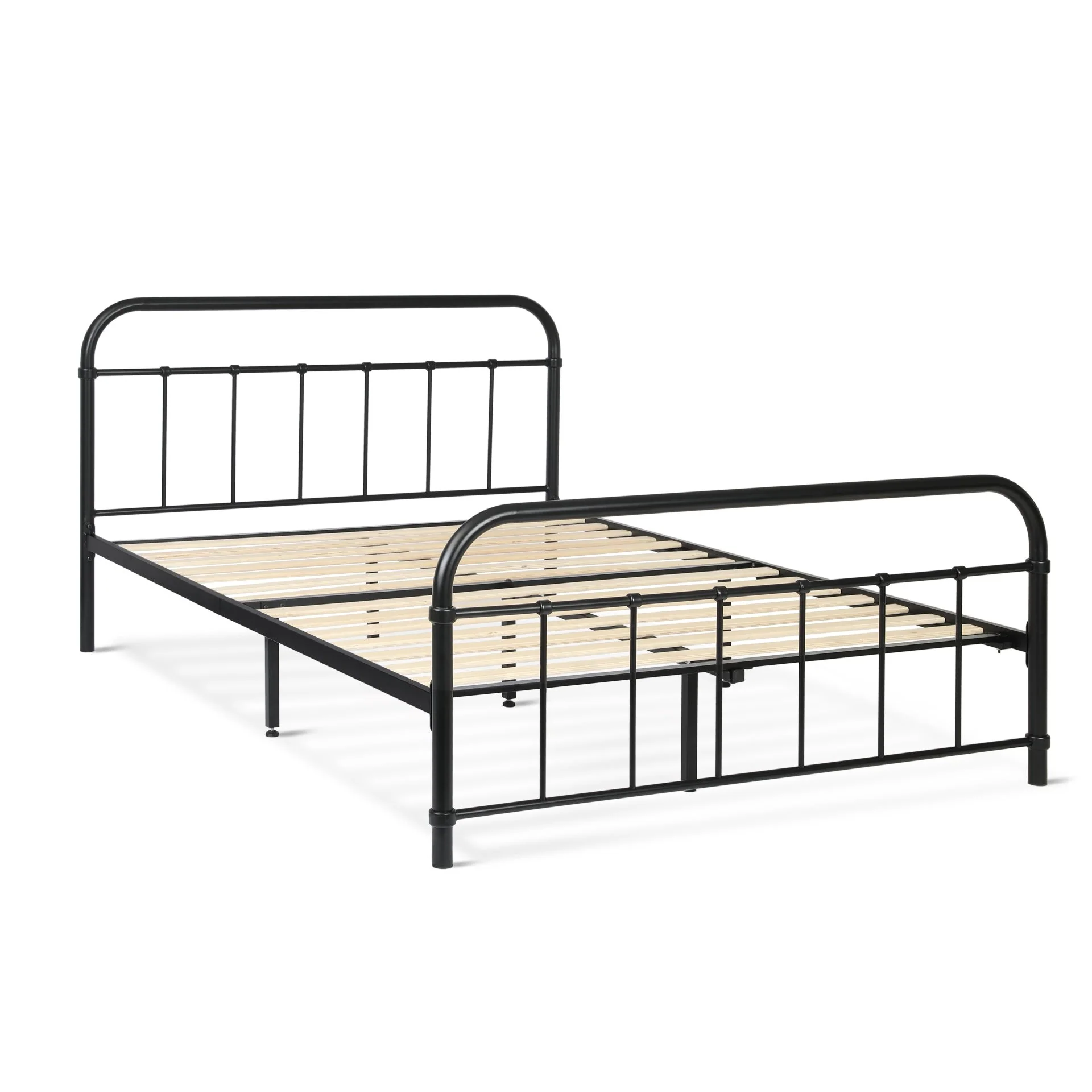 Taylor Double Metal Bed Frame - Black - Image 7