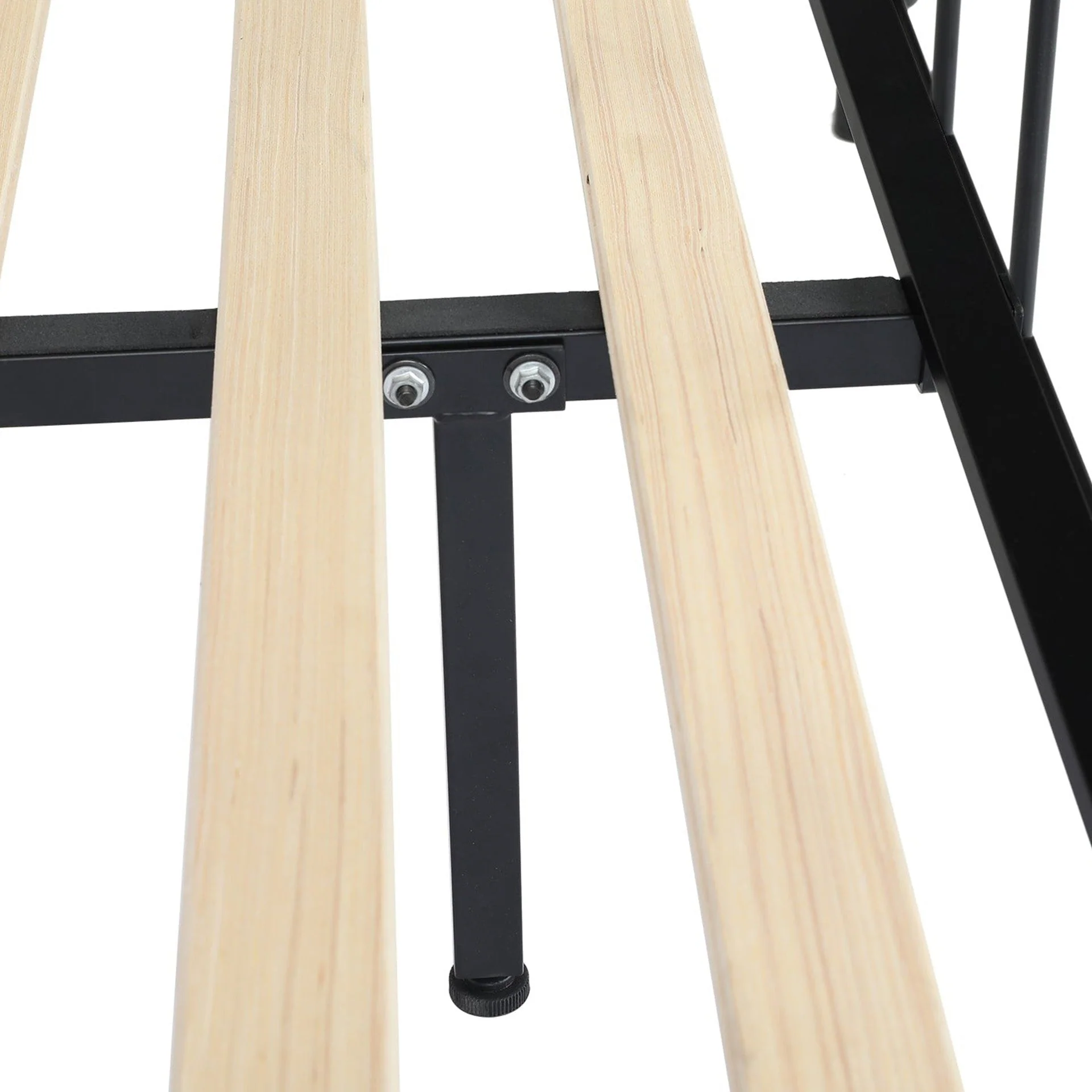 Taylor Double Metal Bed Frame - Black - Image 9