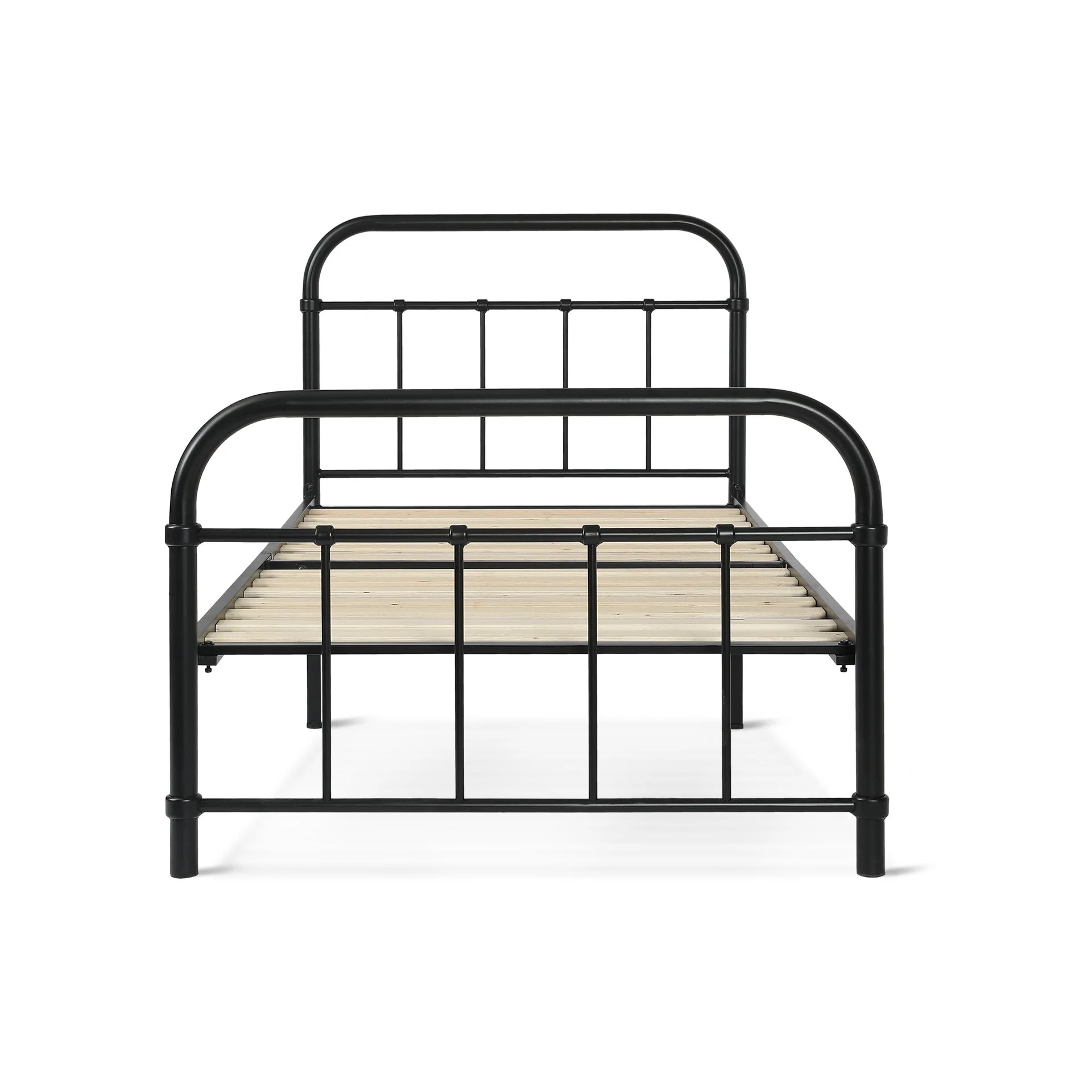 Taylor Single Metal Bed Frame - Black - Image 7