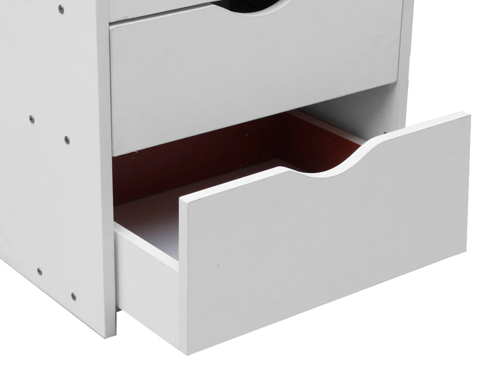 THEO Bedside Table - WHITE - Image 5