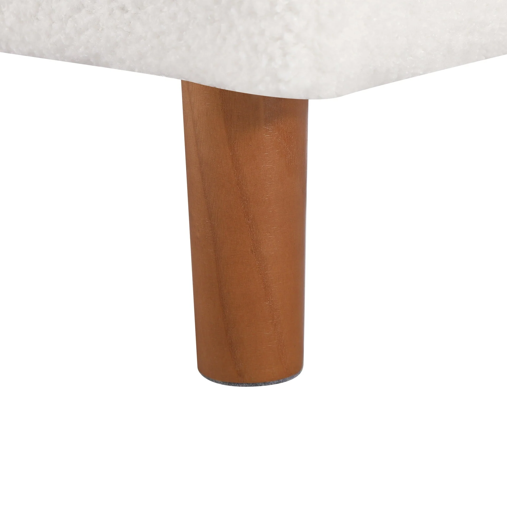 Theodore Boucle Storage Ottoman Bench - White - Image 9