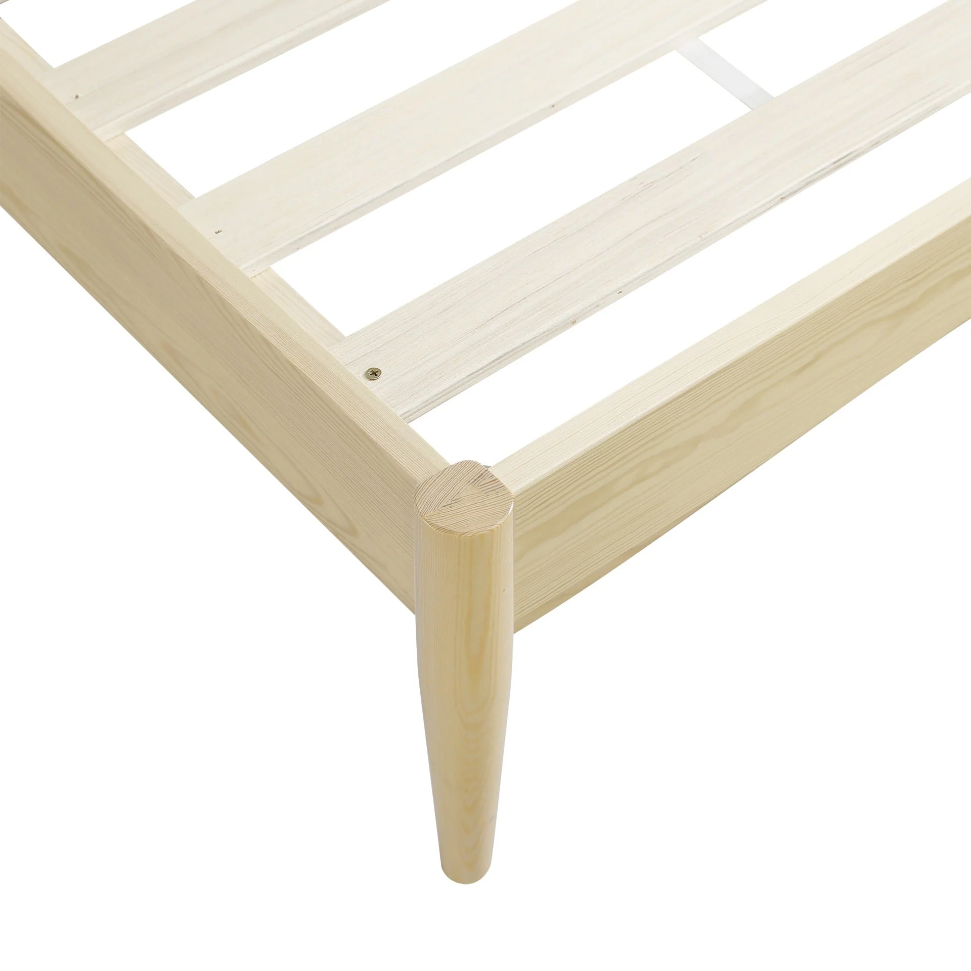 Tolmount Queen Wooden Bed Frame - Light Oak - Image 10