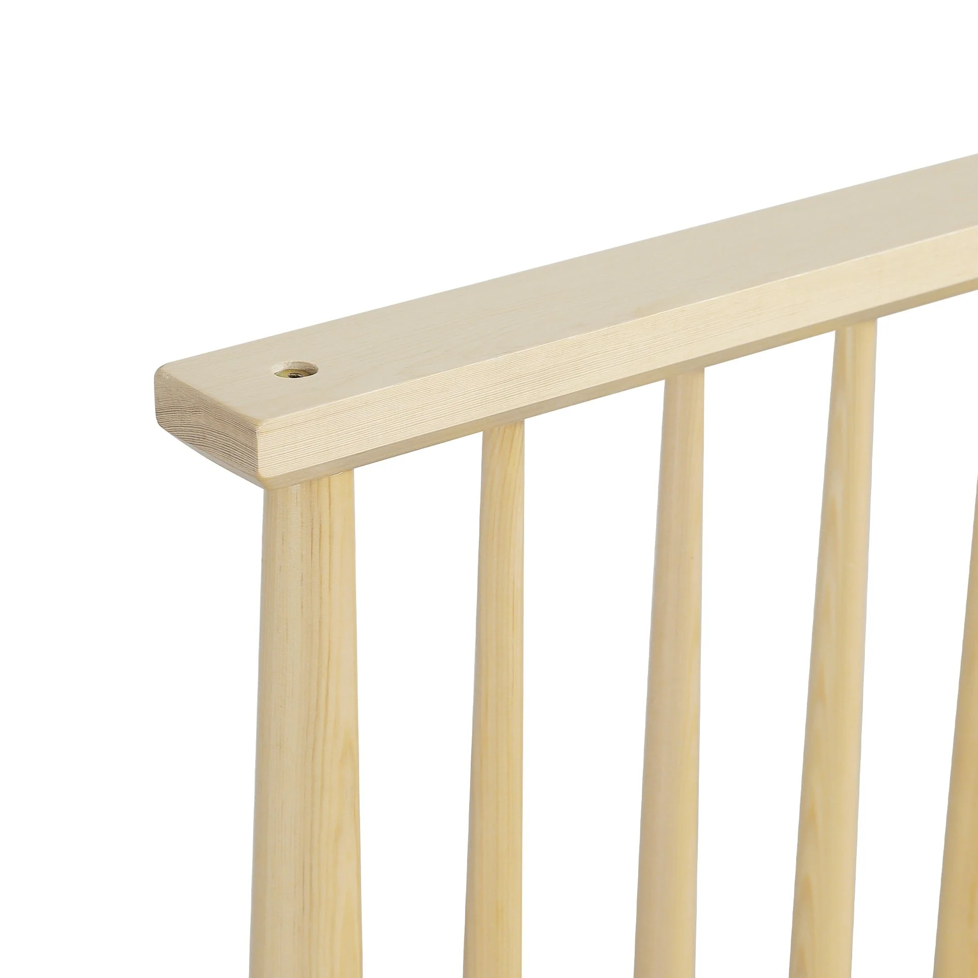 Tolmount Queen Wooden Bed Frame - Light Oak - Image 8