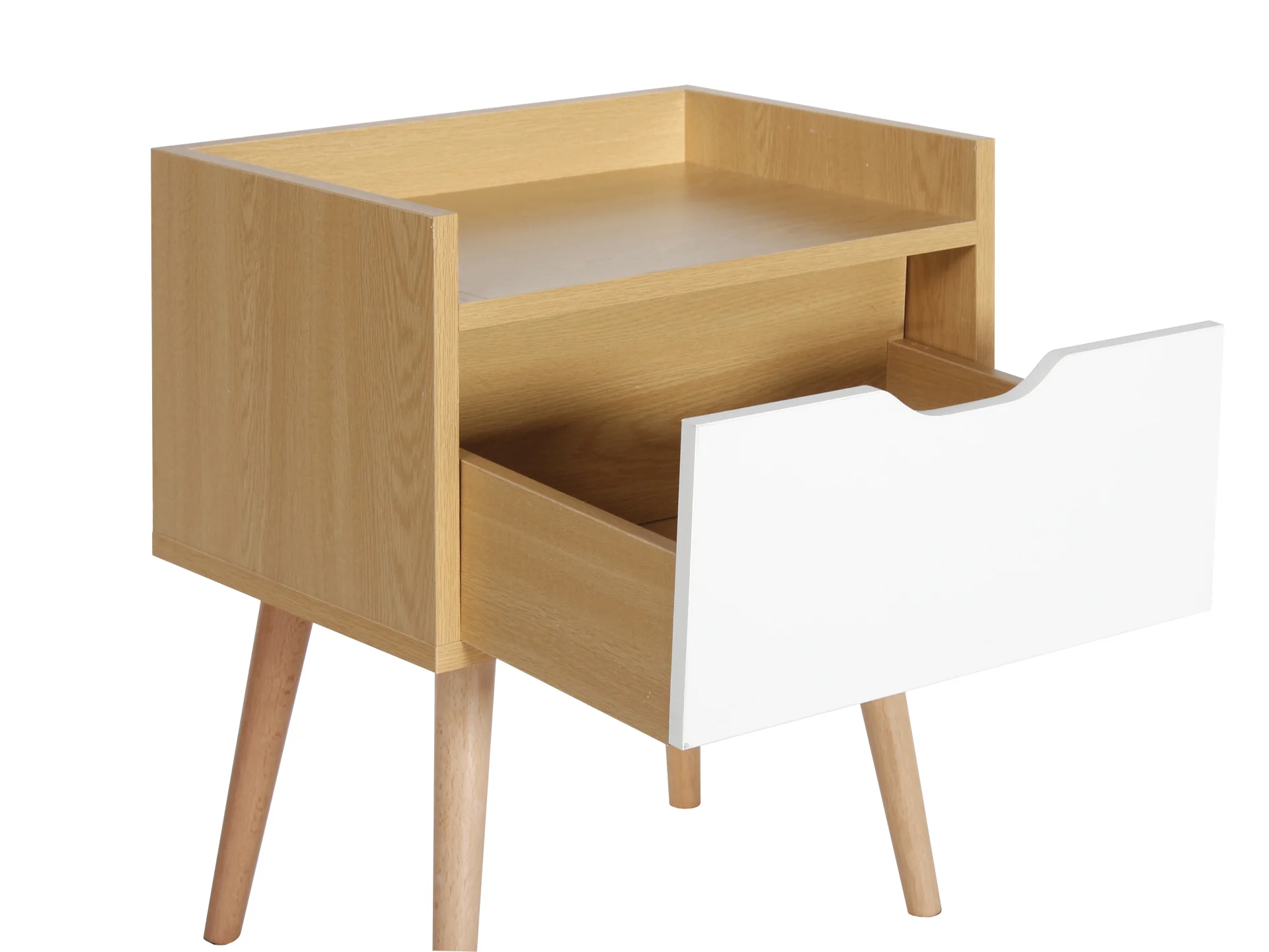Tomi Bedside Table - Oak - Image 3