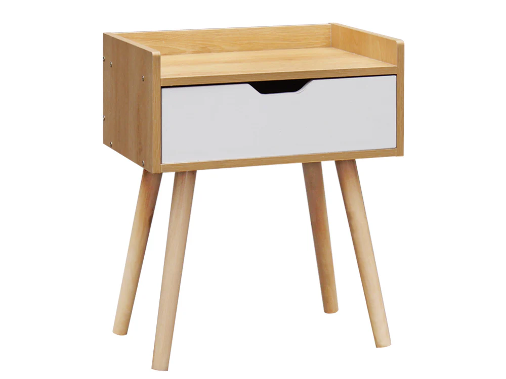 TOMI Bedside Table - OAK - Image 3