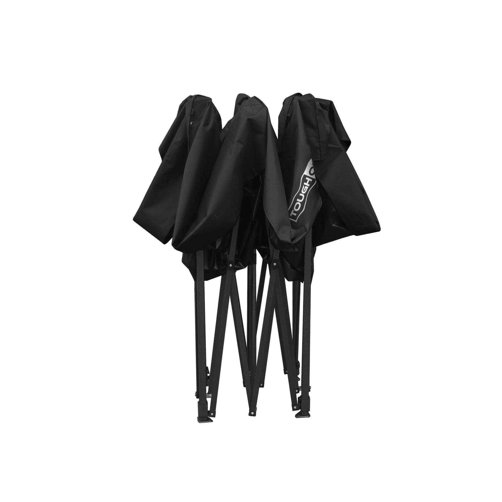 Toughout Breeze Gazebo with 3 Side Walls 3x3m - Black - Image 12