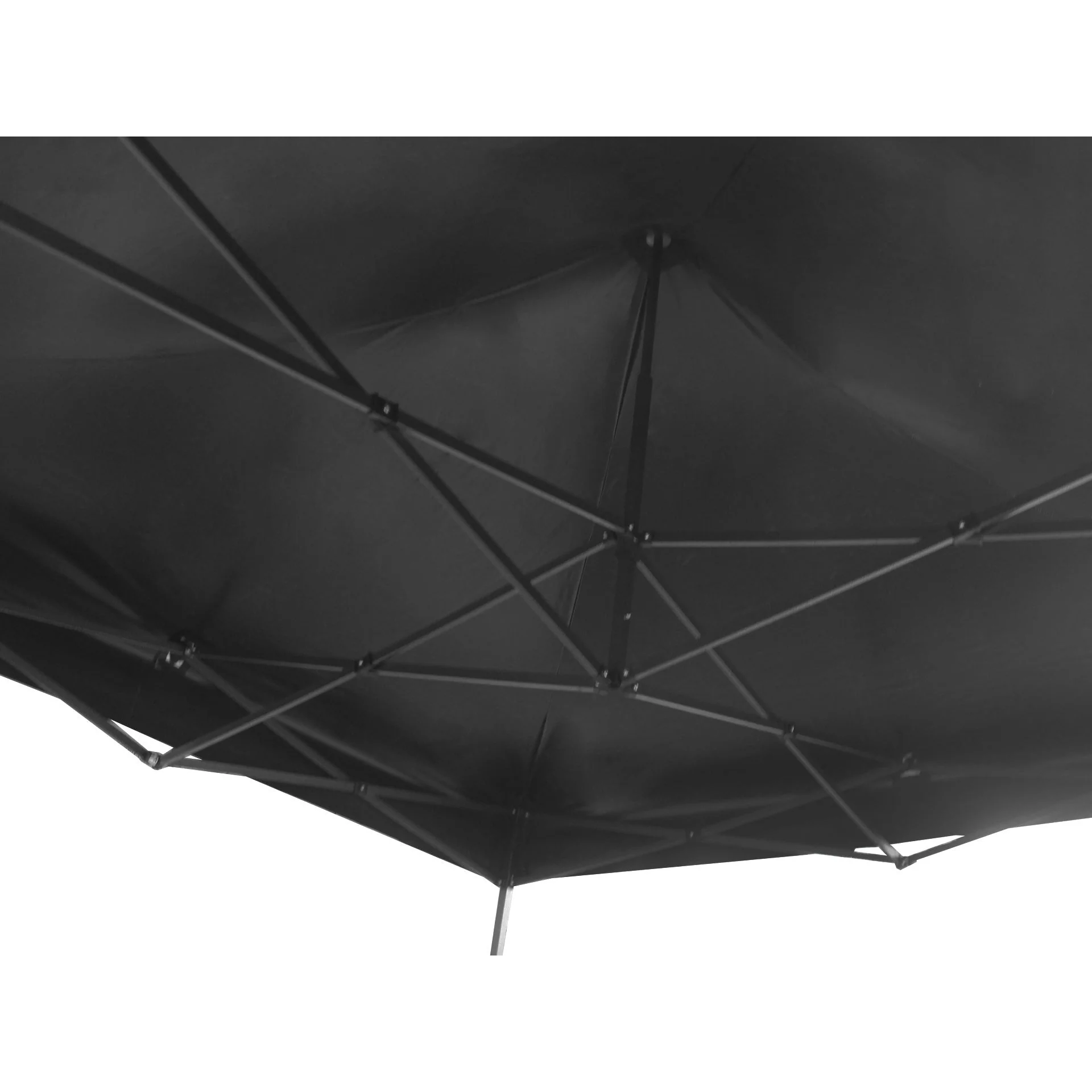 Toughout Breeze Gazebo with 3 Side Walls 3x3m - Black - Image 14