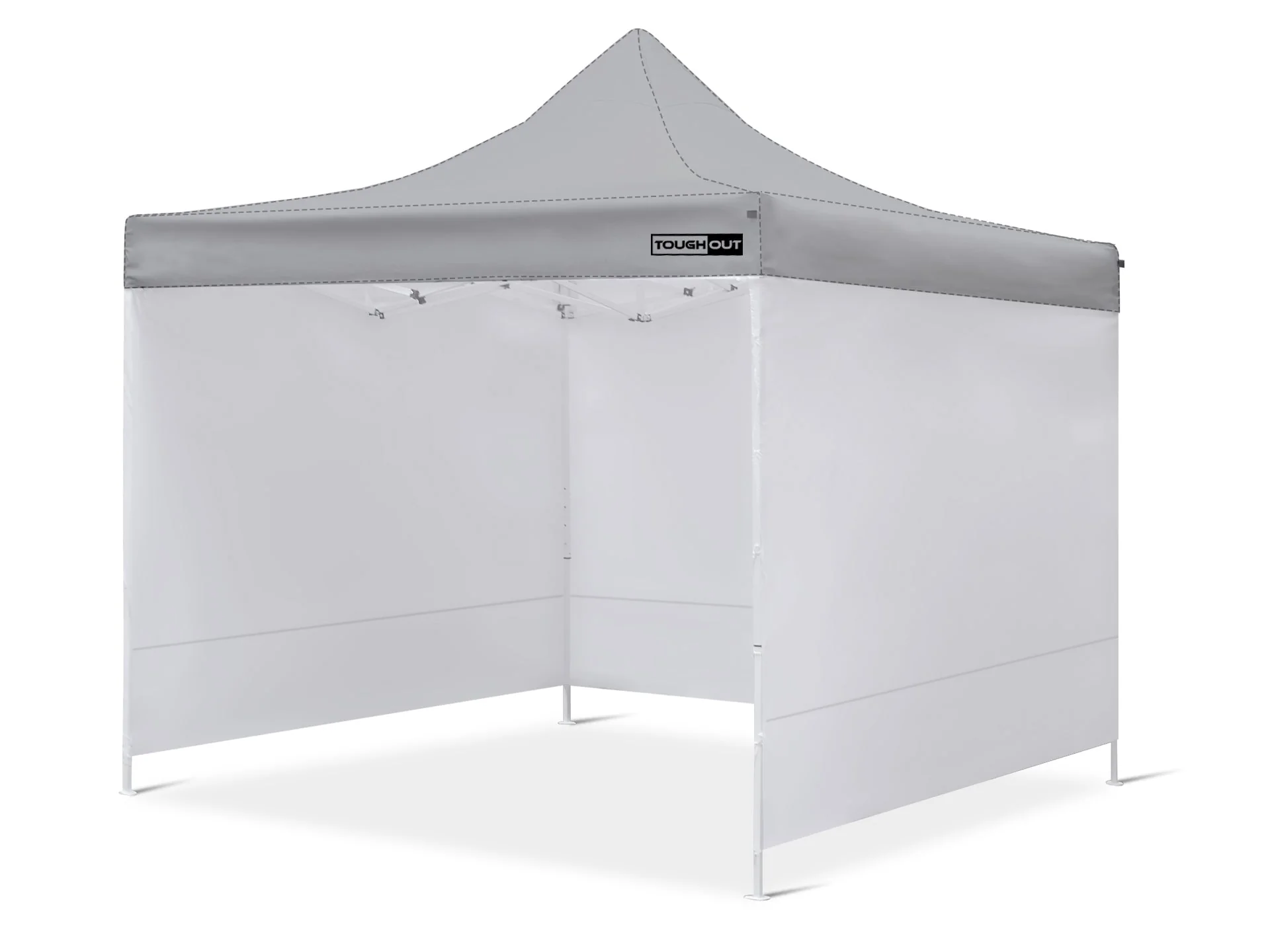 Toughout Breeze Gazebo Side Wall 3x3m - White - Image 3