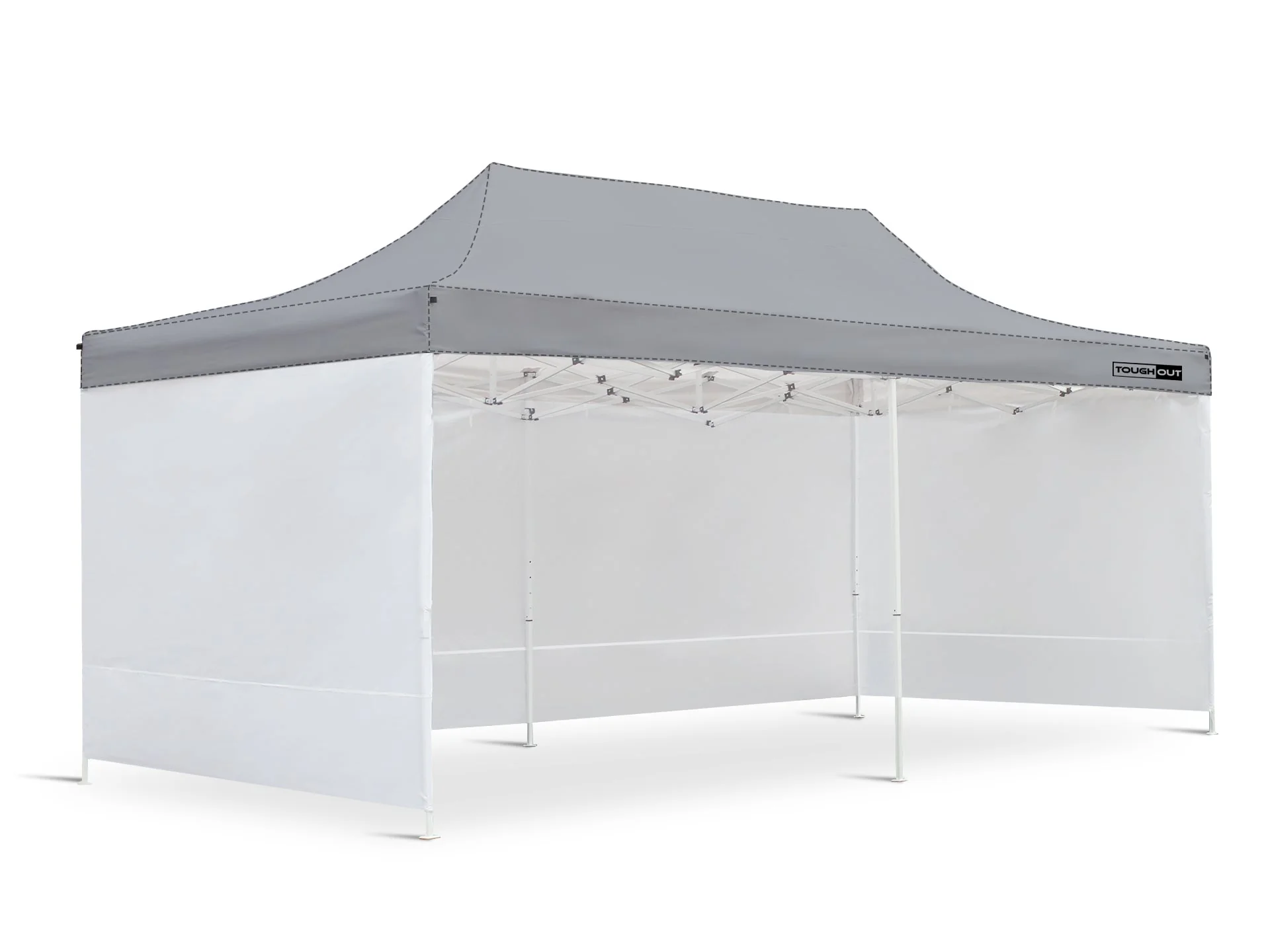 Toughout Breeze Gazebo Side Wall 3x6m - White