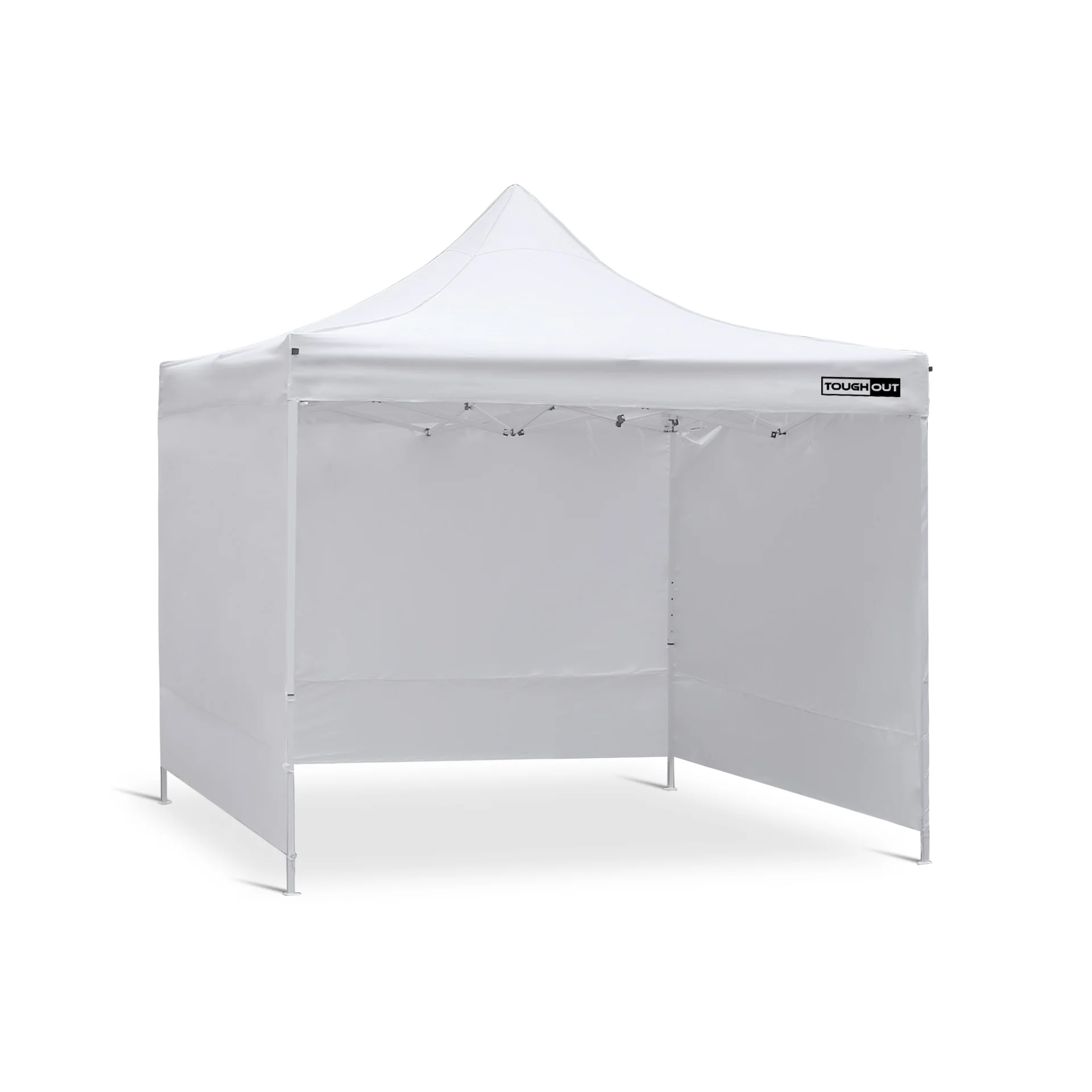 Toughout Breeze Gazebo with 3 Side Walls 3x3m - White - Image 11