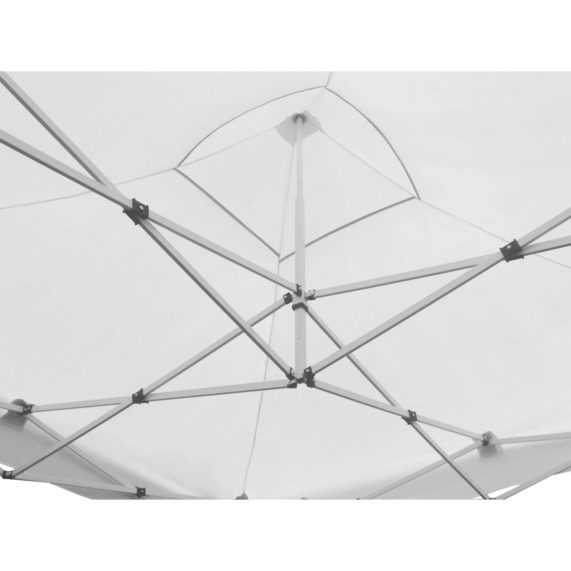 Toughout Breeze Gazebo with 3 Side Walls 3x3m - White - Image 15