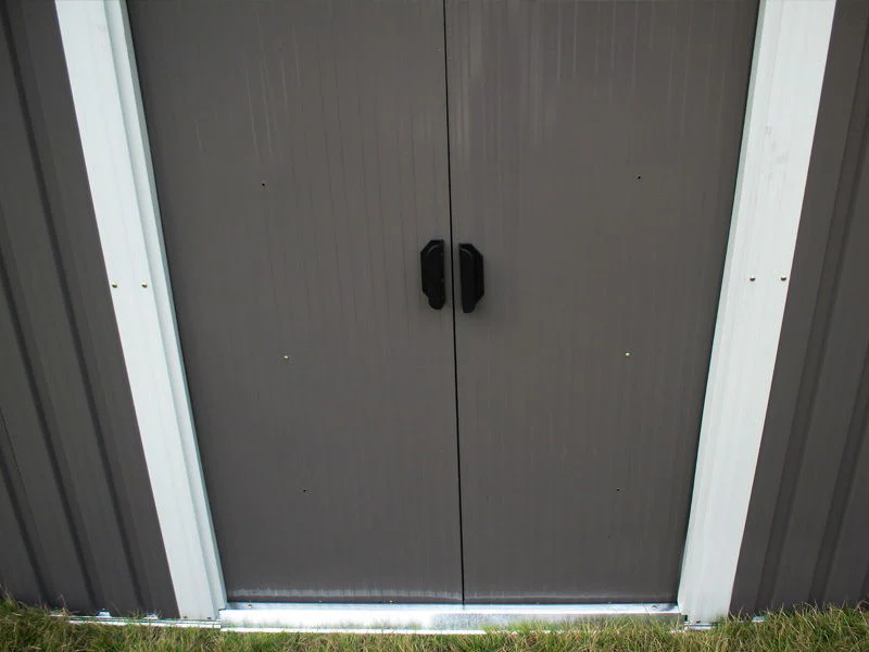ToughOut Garden Shed  6'×8' ft - 2.05 x 2.58 x 2.08M - GREY - Image 7