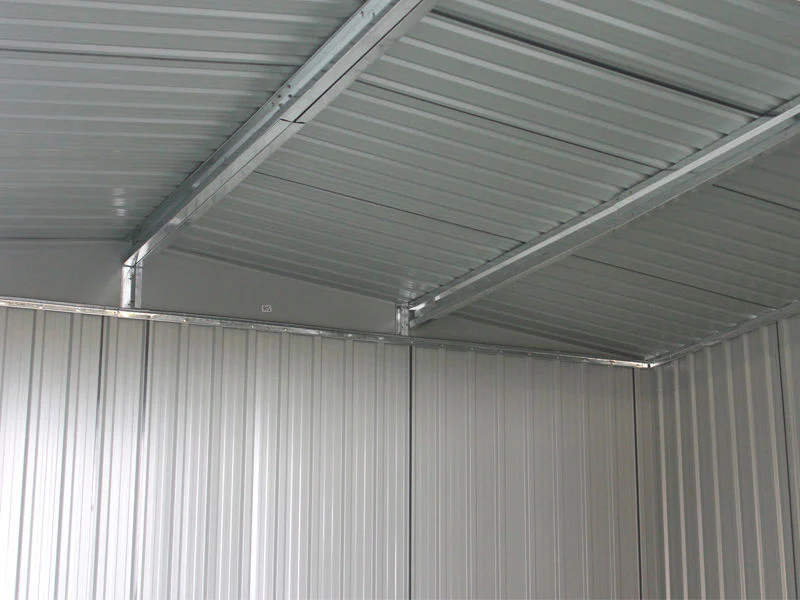 ToughOut Garden Shed BLACK  8'x13' ft - 2.58M x 4.09M x 2.05M - Image 4