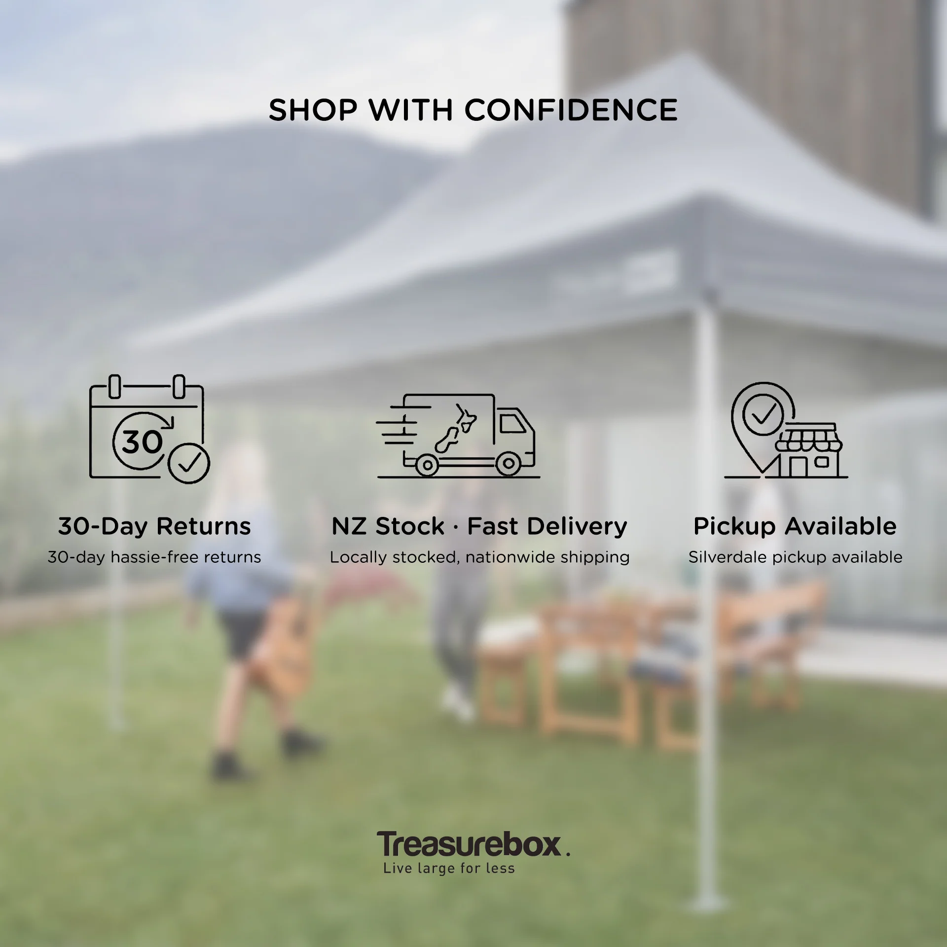 Toughout Thunderstorm Gazebo 3 x 4.5m - Grey - Image 7