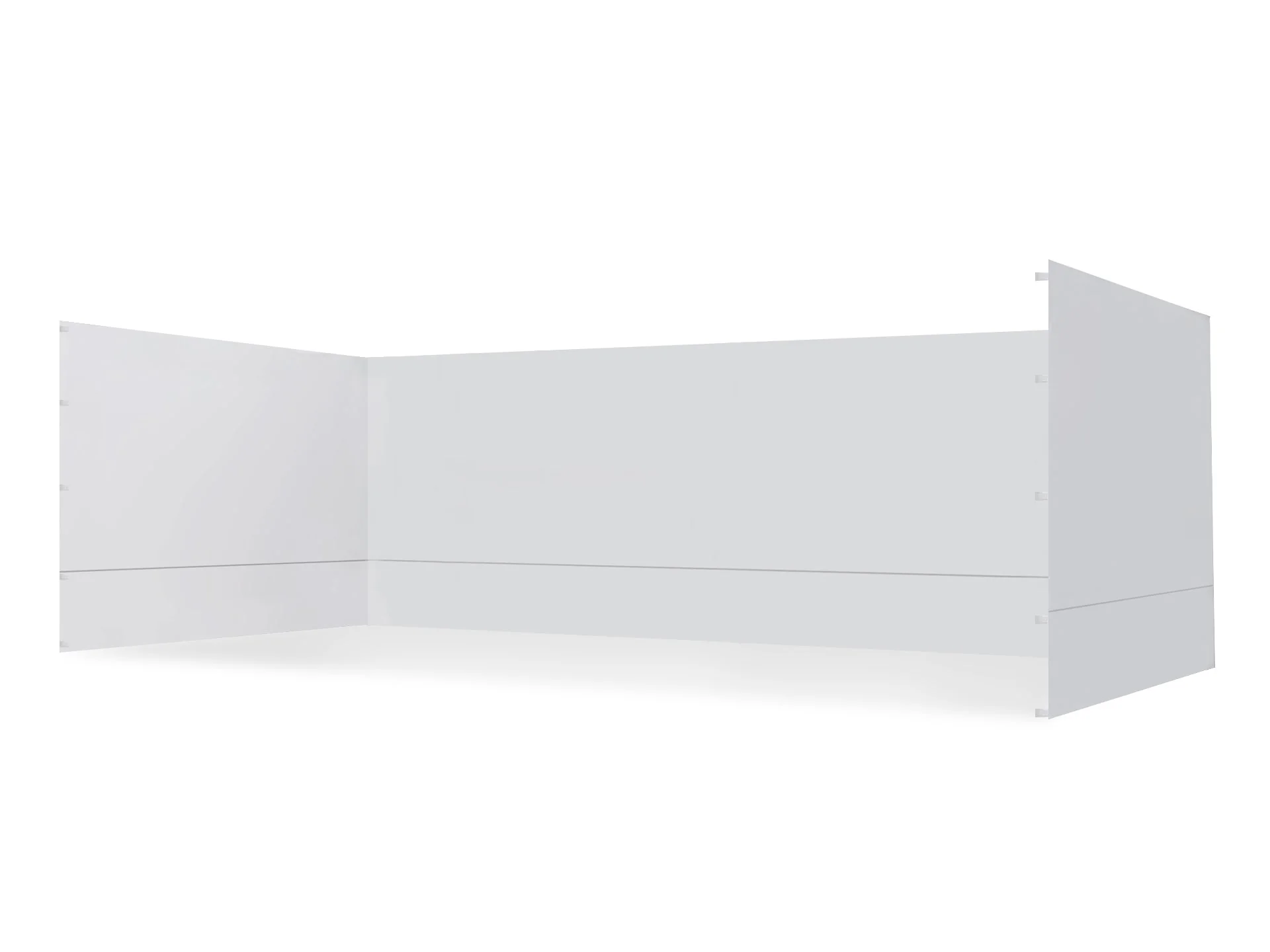 Toughout Thunderstorm Gazebo Side Wall 3x6m - White - Image 4