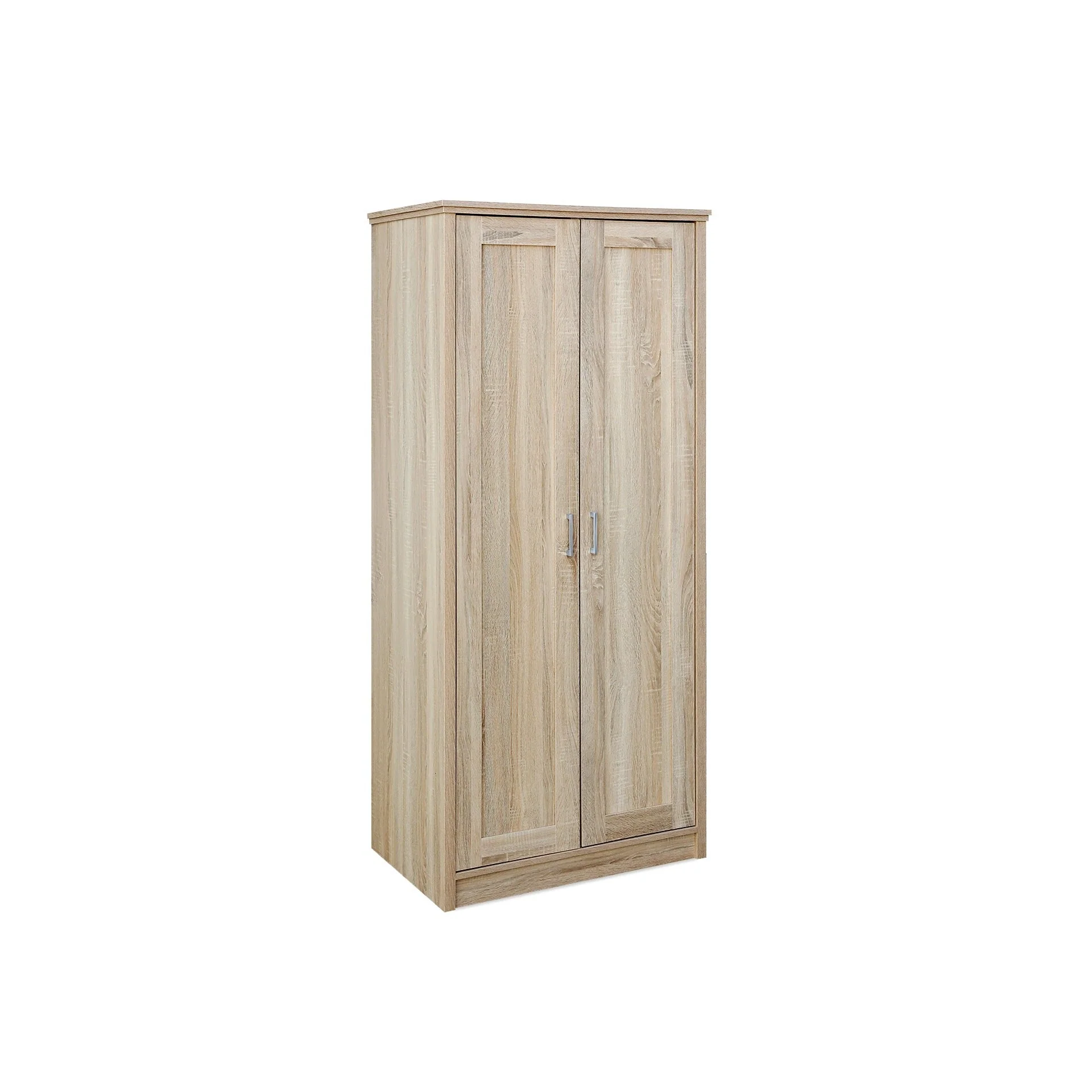Trace 2 Door Wardrobe - Oak - Image 3