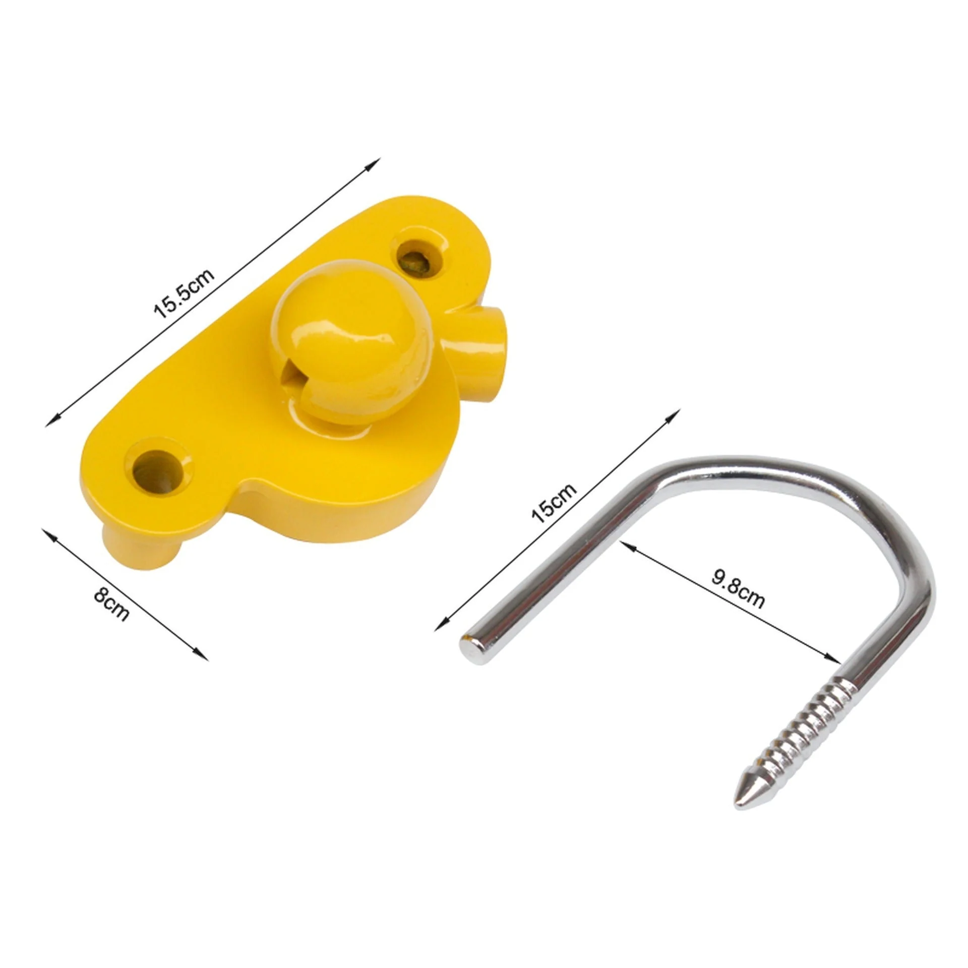 Trailer Lock 50mm with 2 Keys (0.002m3) - Image 8