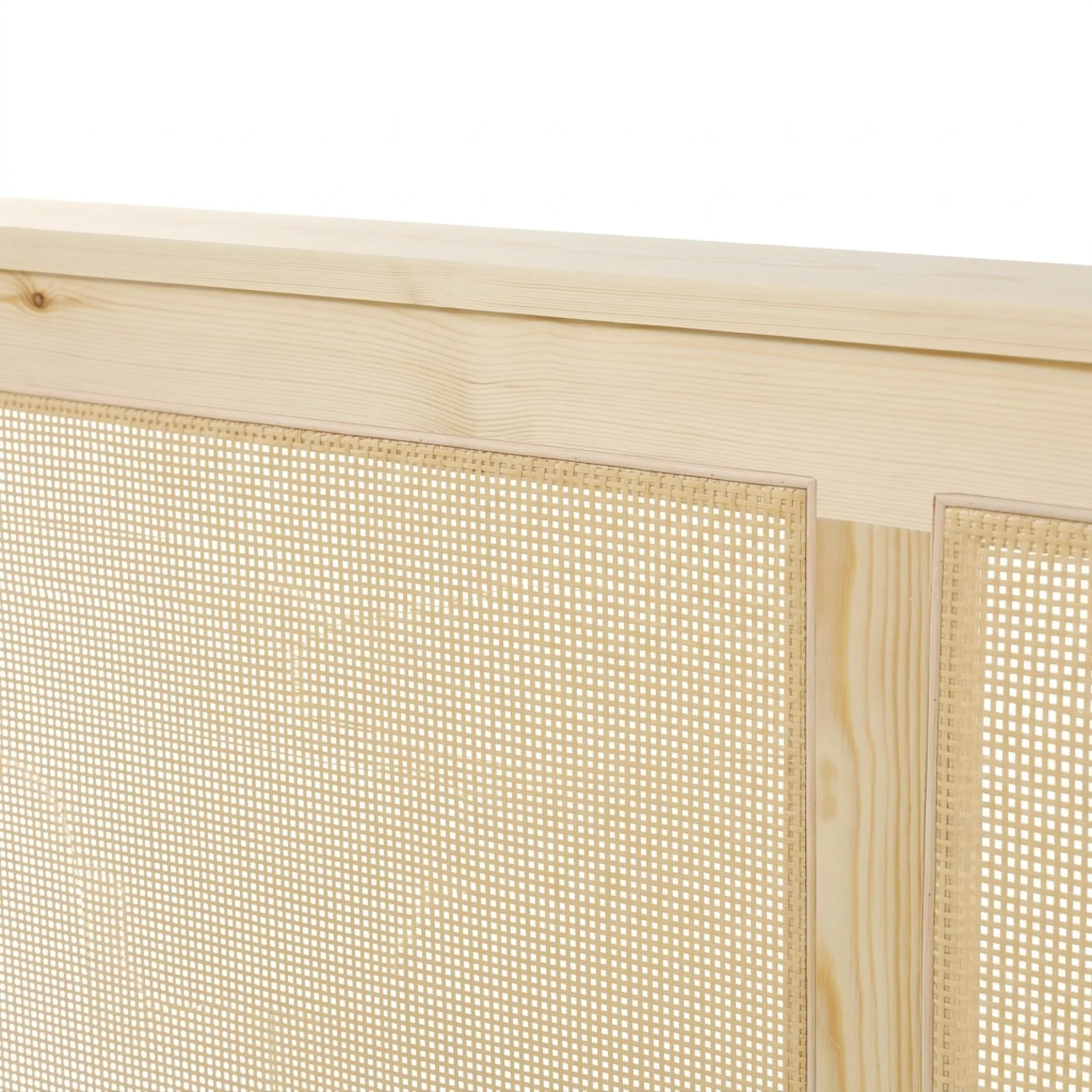 Tropi Queen Wooden Bed Frame - Natural - Image 14