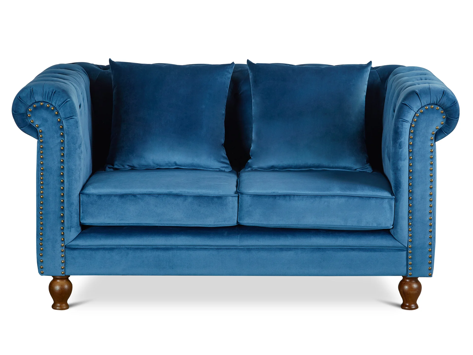 VAGAS 2 Seater Sofa - BLUE - Image 3