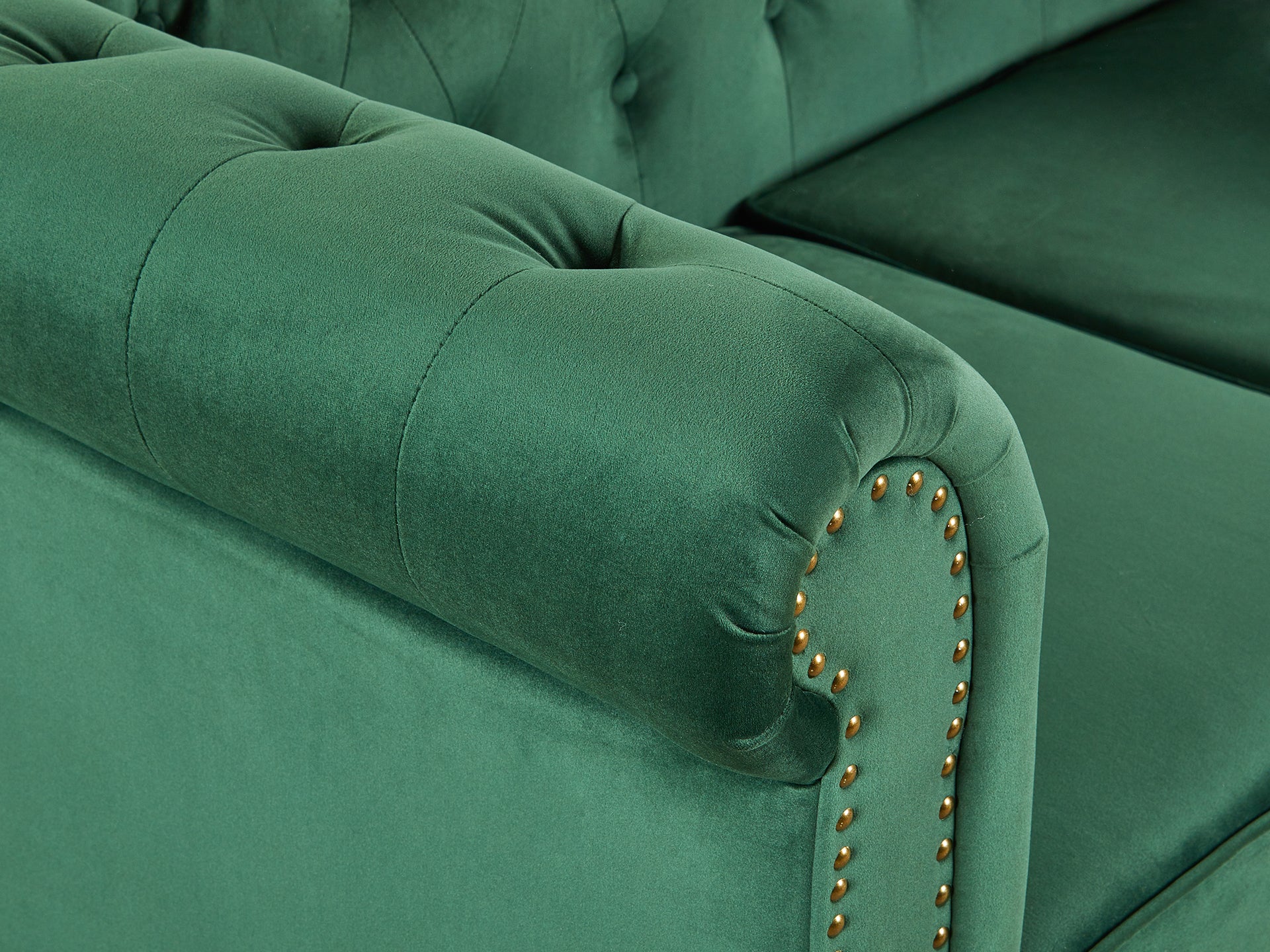 Vagas 2 Seater Sofa - Green - Image 5