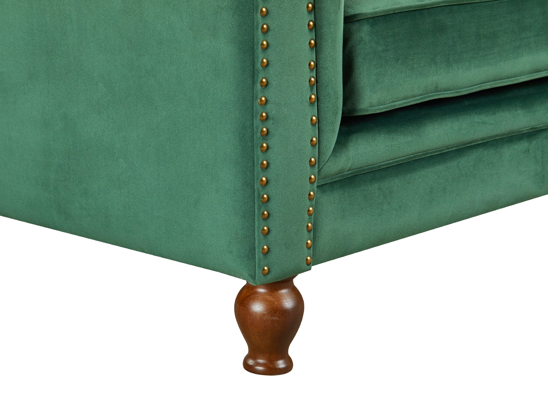 Vagas 2 Seater Sofa - Green - Image 7
