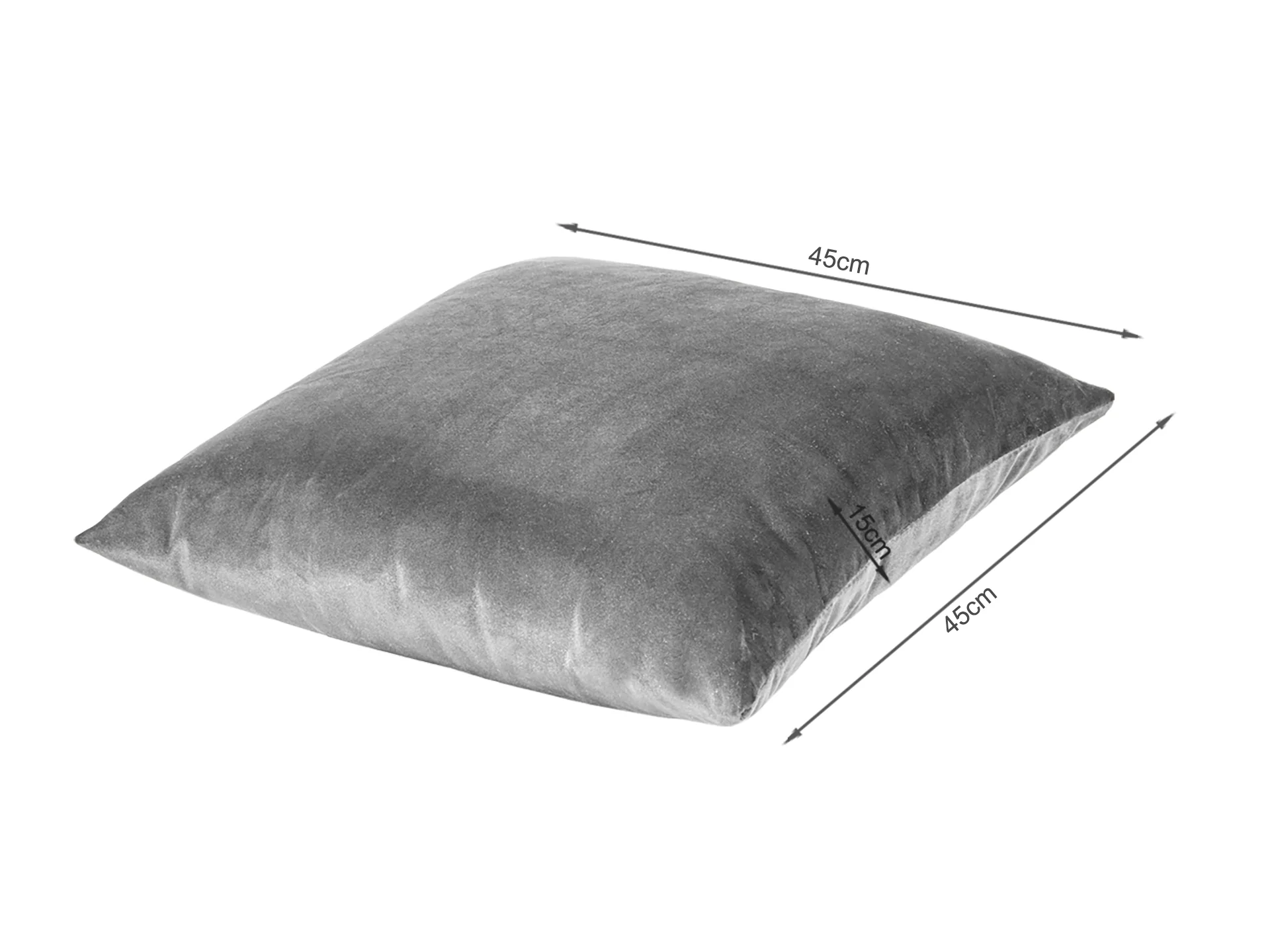 VAGAS 3 Seater Sofa - GREY - Image 9